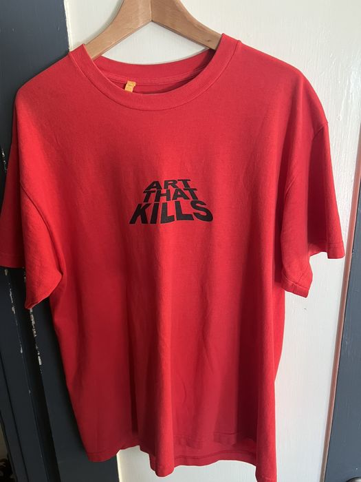 Gallery Dept. Gallery Dept Art That Kills Tee Shirt Red | Grailed