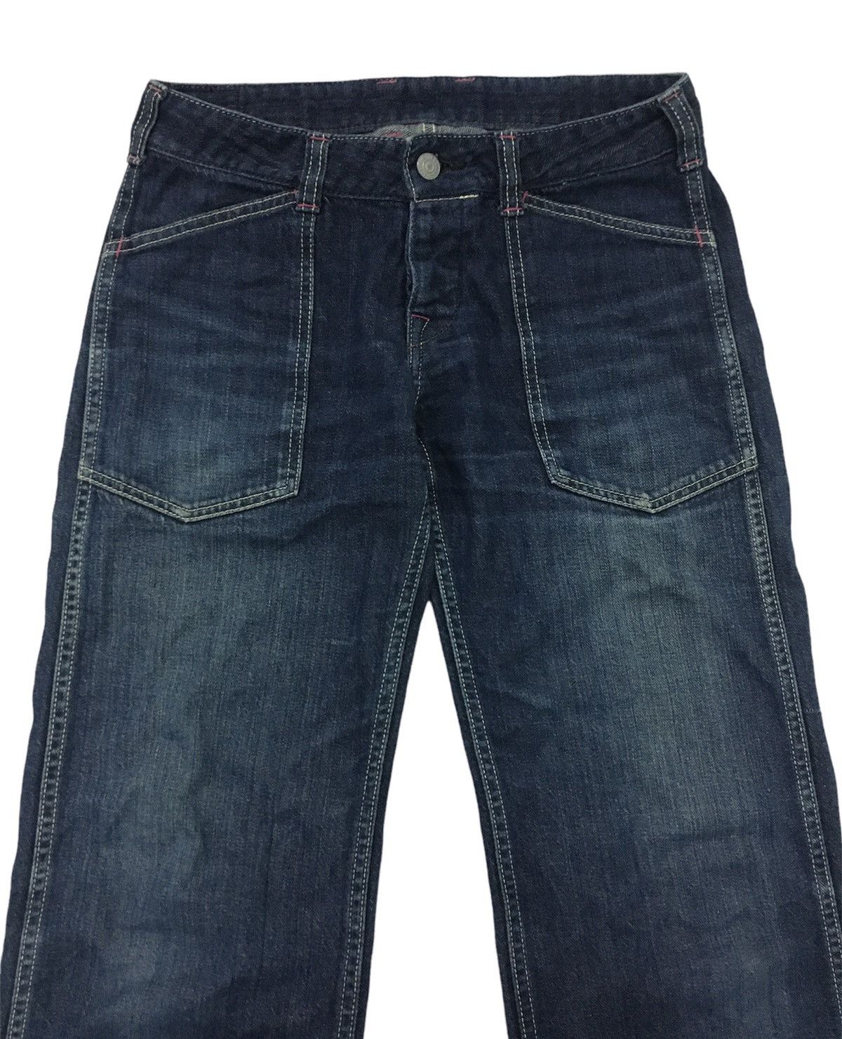 Evisu Evisu Donna Cinch Back Jeans Size 28" / US 6 / IT 42 - 3 Thumbnail