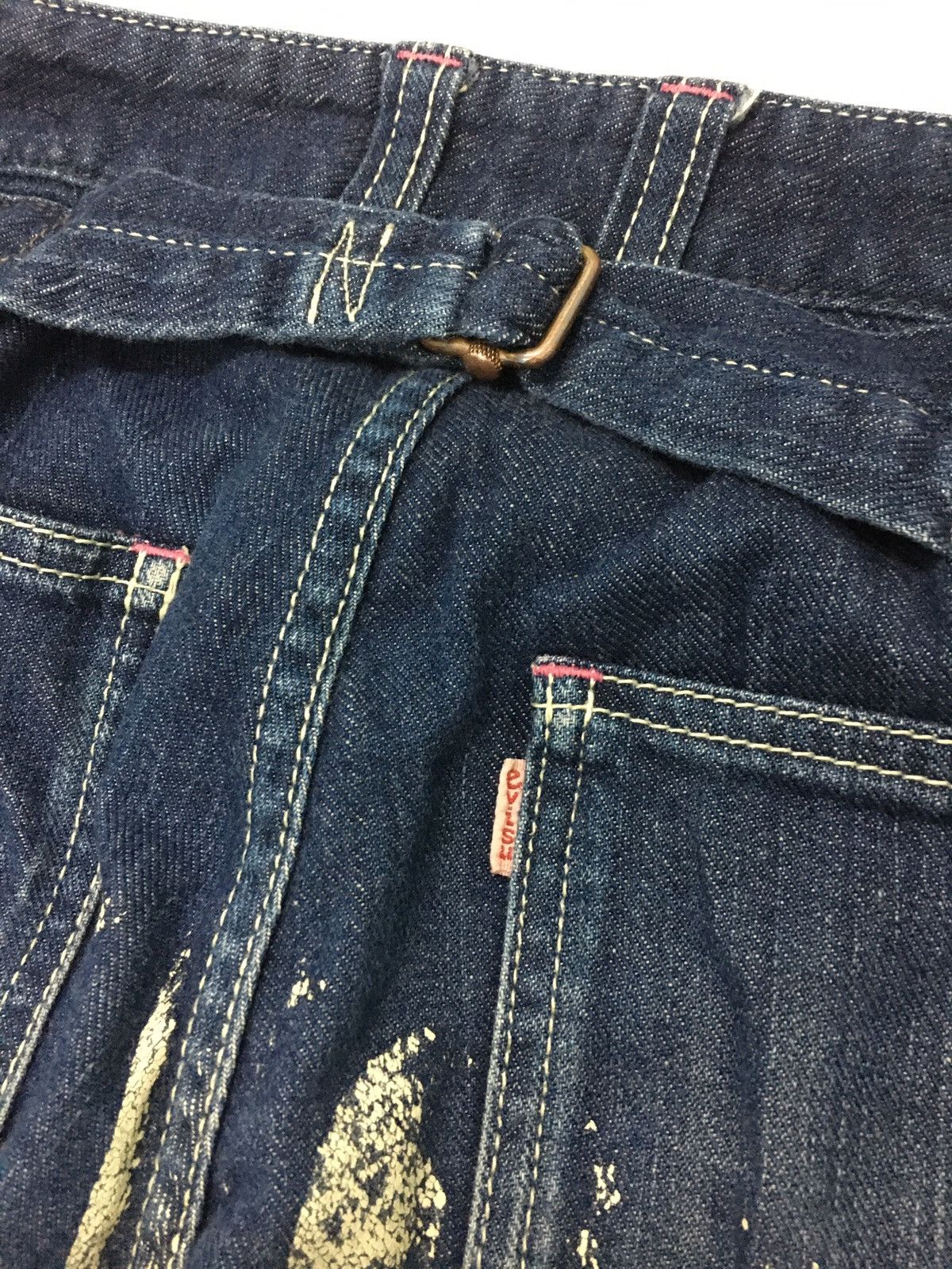 Evisu Evisu Donna Cinch Back Jeans Size 28" / US 6 / IT 42 - 6 Thumbnail