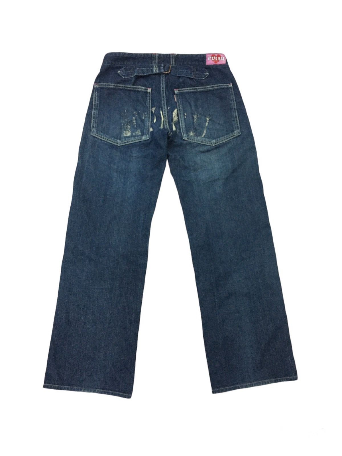 Evisu Evisu Donna Cinch Back Jeans Size 28" / US 6 / IT 42 - 4 Thumbnail