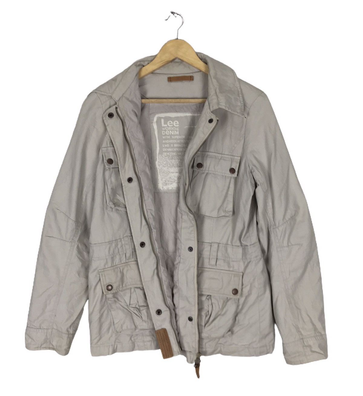 Lee Lee Works of Denim Tactical Workers Field Jacket Size US S / EU 44-46 / 1 - 2 Thumbnail