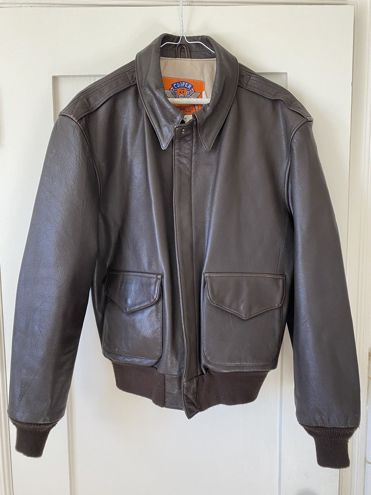 Vintage Cooper Type A2 50th Anniversary A-2 Flight Jacket | Grailed