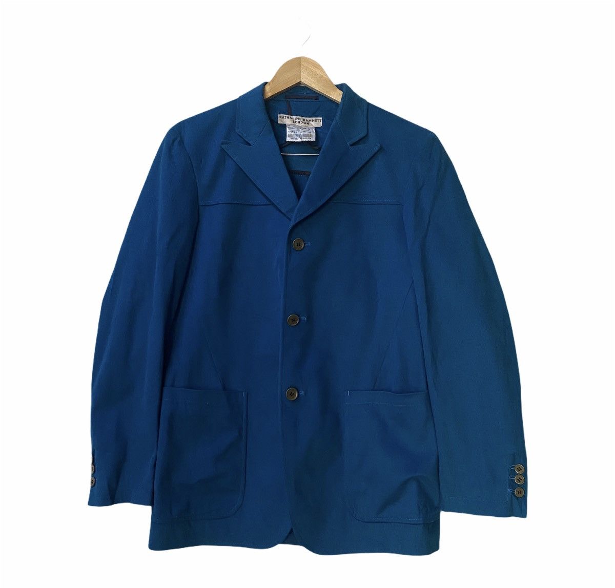 Designer × Katharine Hamnett London Katharine Hamnett London Blazer Style Jacket Size 40L - 1 Thumbnail