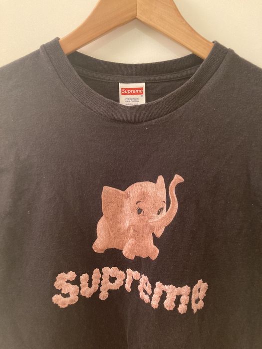 Supreme pink best sale elephant shirt