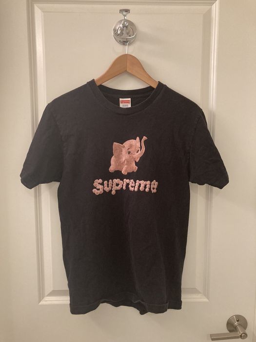 Supreme elephant sales tee pink