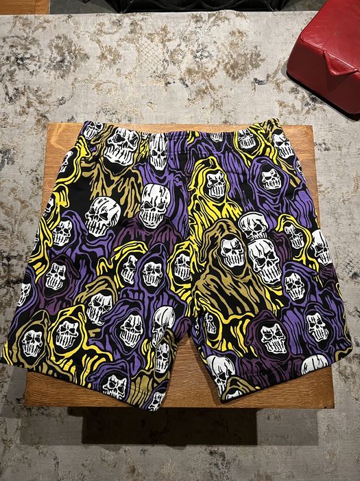 Warren Lotas Warren Lotas Reaper Camo Lakers Shorts XL | Grailed