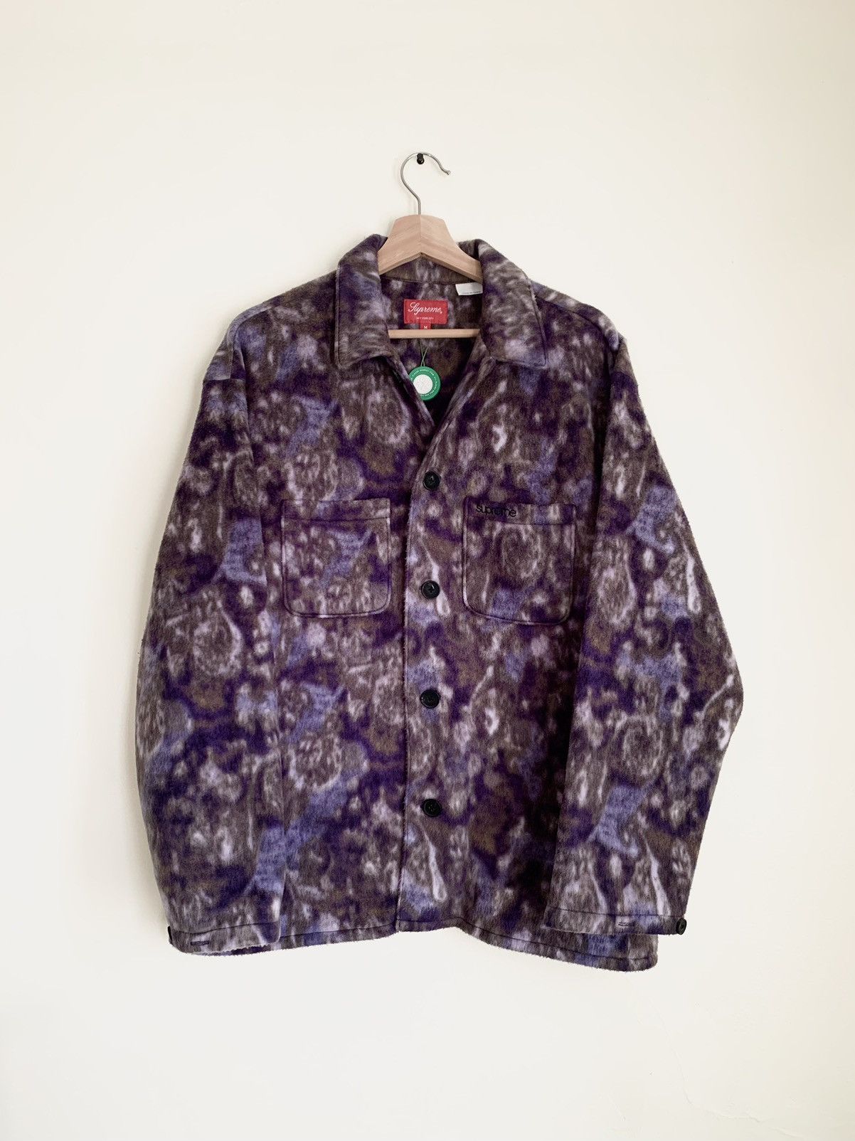 Supreme Supreme Paisley Fleece Shirt | Grailed