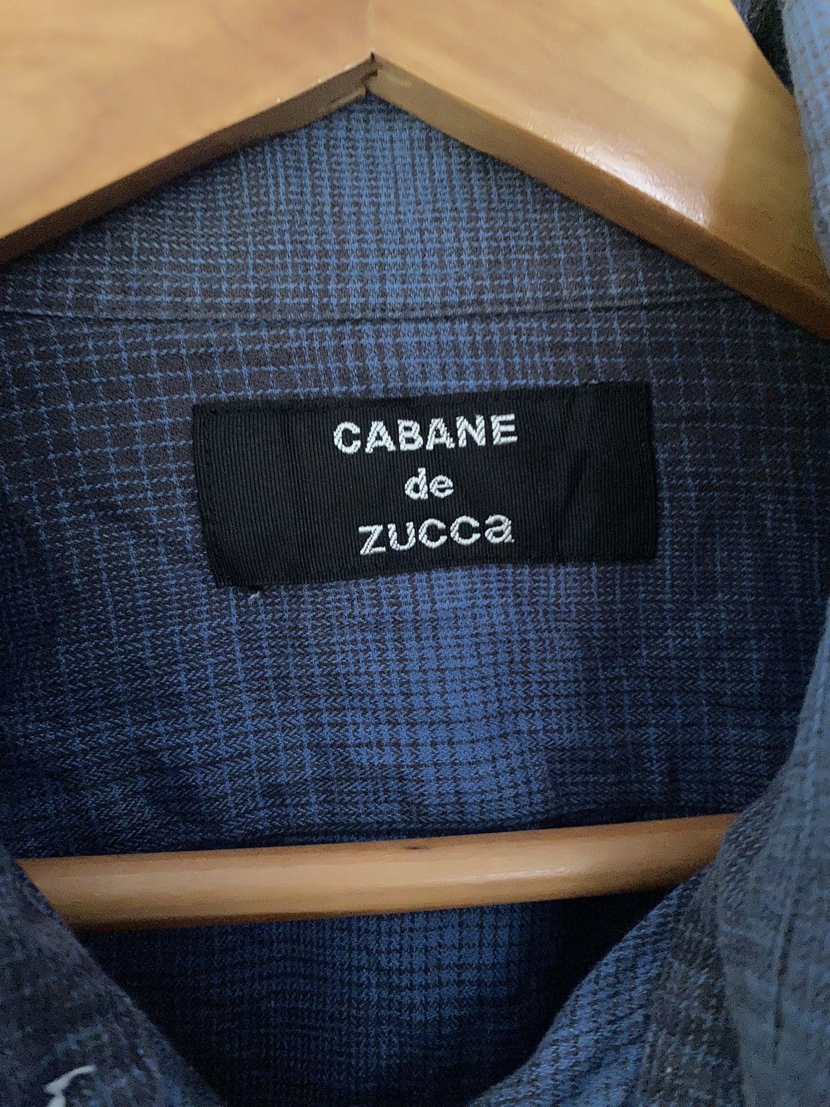 CABANE de ZUCCa Rare ZUCCA SAMPLE Gradian shadow flannel Size US L / EU 52-54 / 3 - 6 Thumbnail