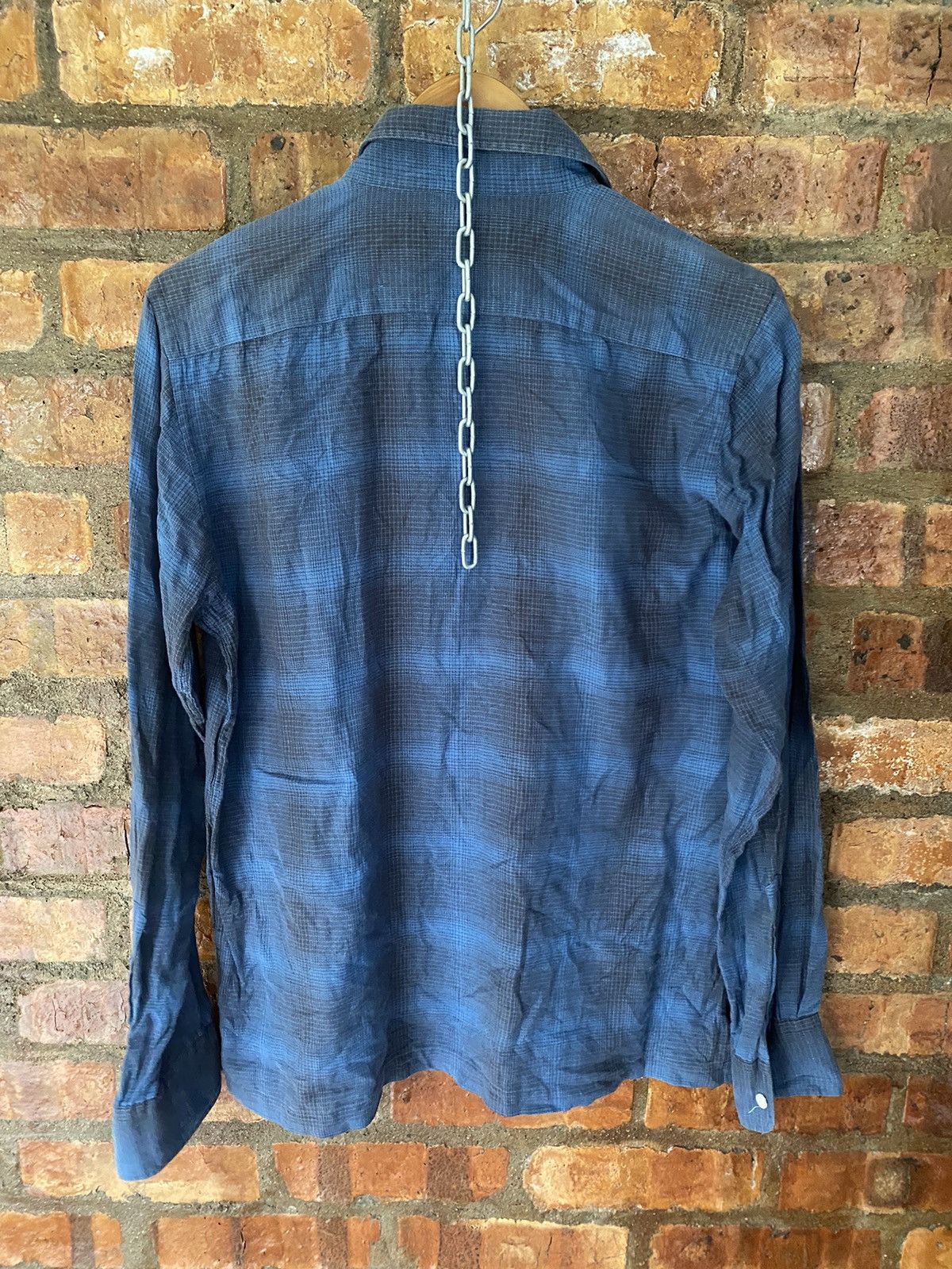 CABANE de ZUCCa Rare ZUCCA SAMPLE Gradian shadow flannel Size US L / EU 52-54 / 3 - 5 Thumbnail