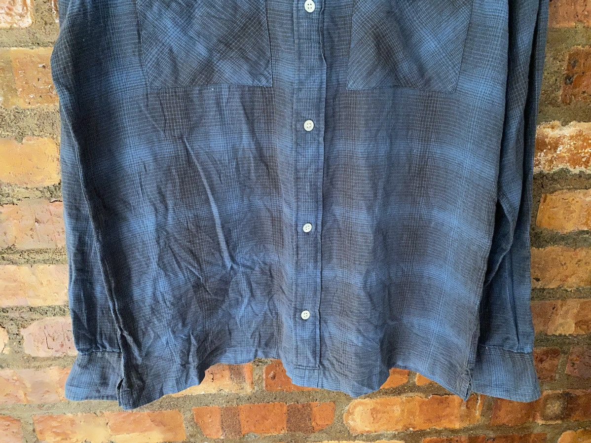 CABANE de ZUCCa Rare ZUCCA SAMPLE Gradian shadow flannel Size US L / EU 52-54 / 3 - 4 Thumbnail