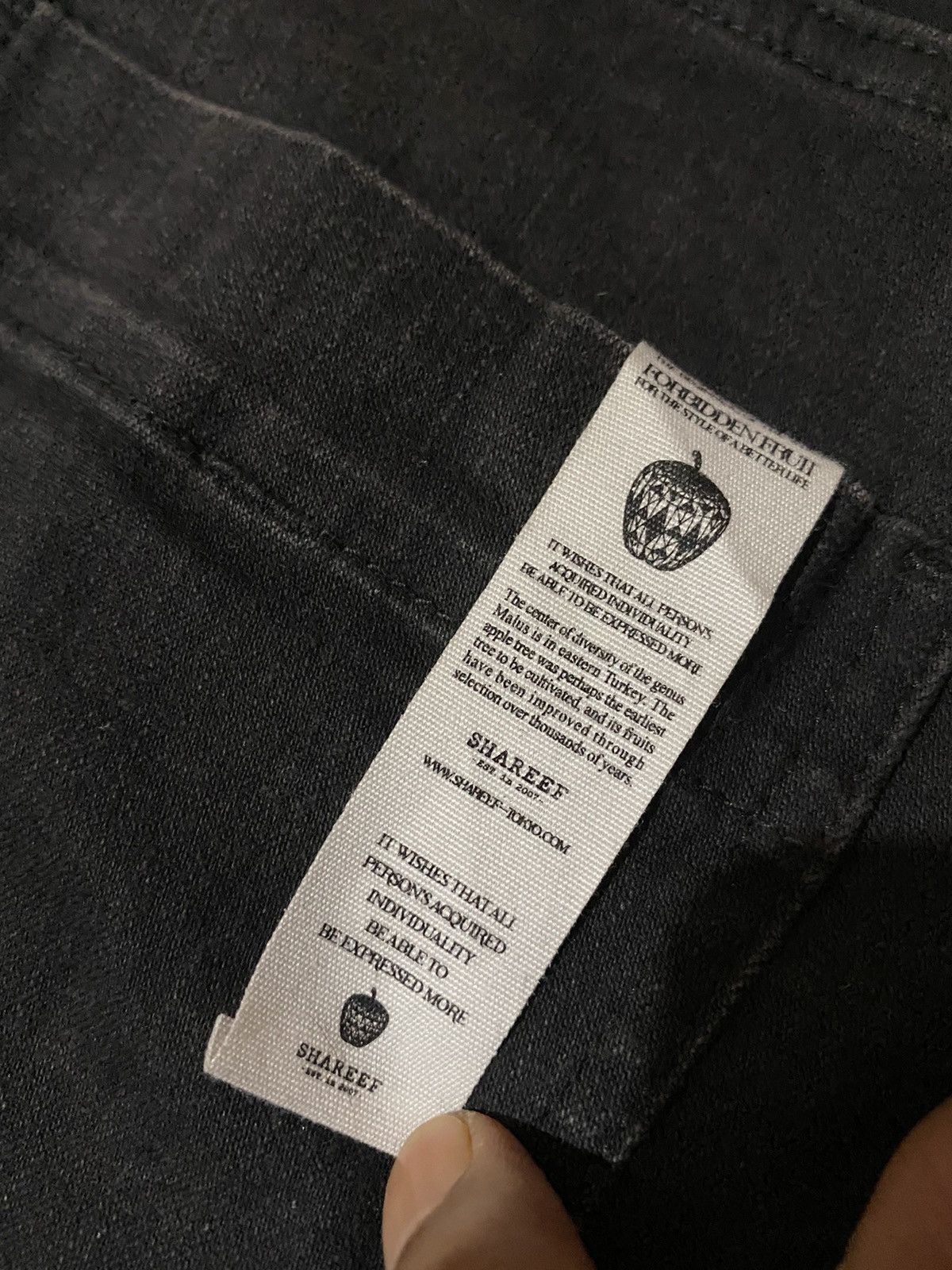 SHAREEF 💥Avant Garde Shareef Tokyo Skinny Denim Size US 29 - 10 Thumbnail