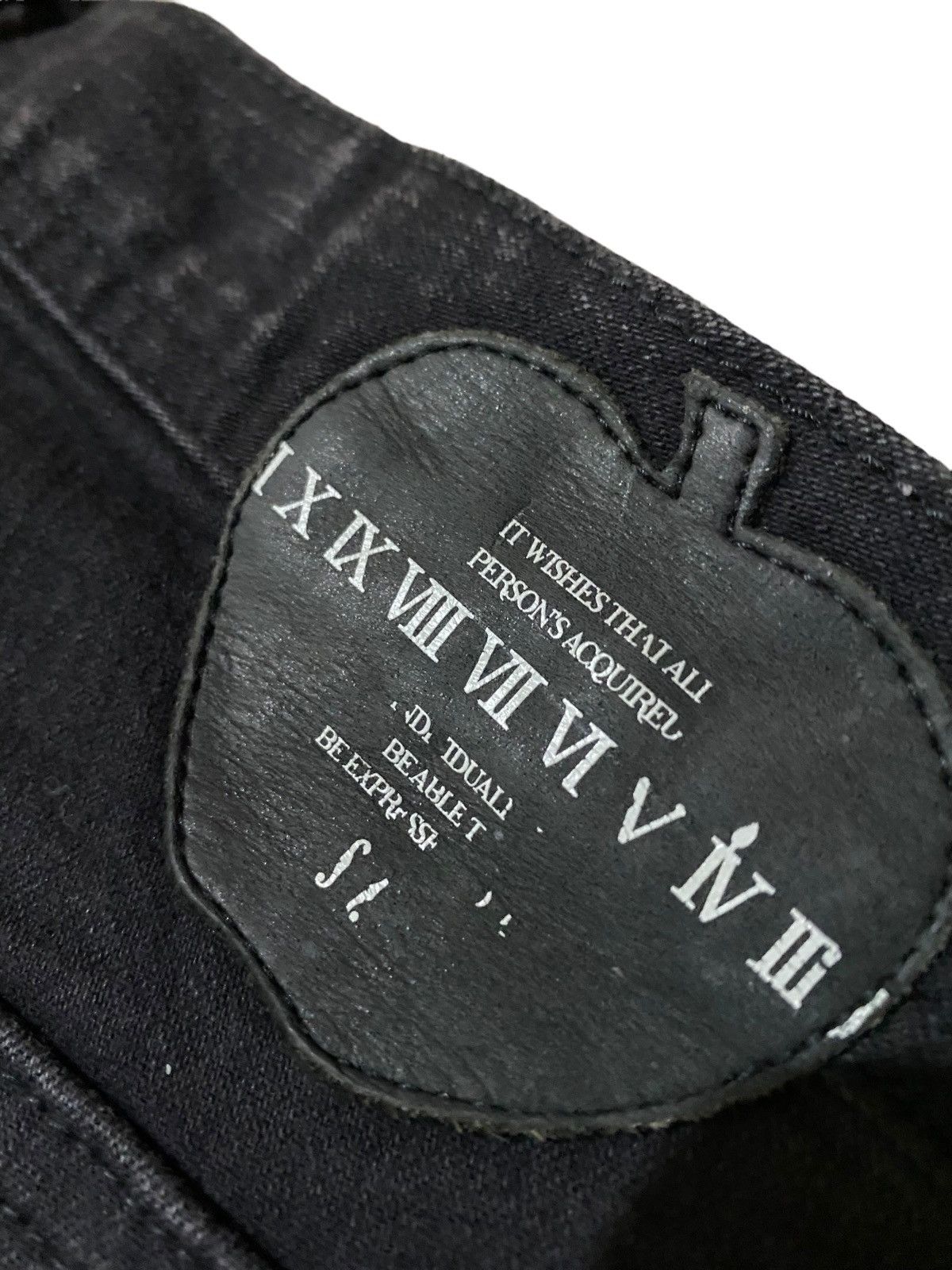 SHAREEF 💥Avant Garde Shareef Tokyo Skinny Denim Size US 29 - 8 Thumbnail