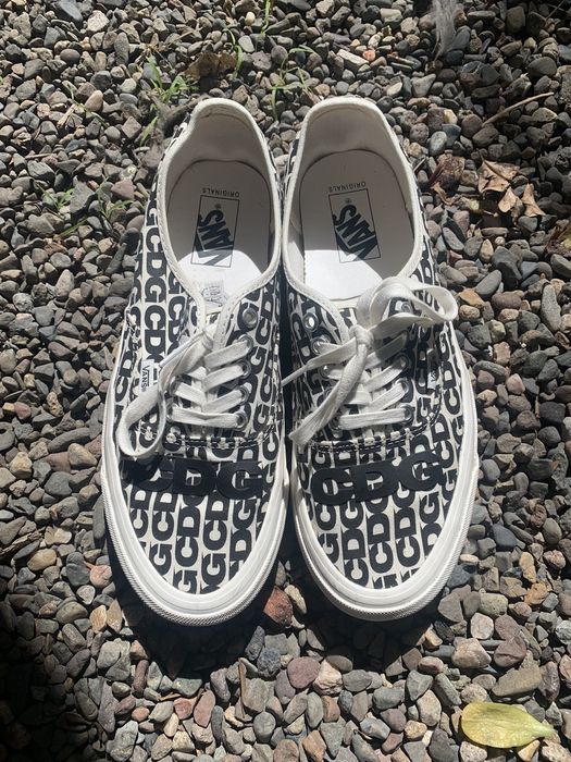 vans authentic x cdg