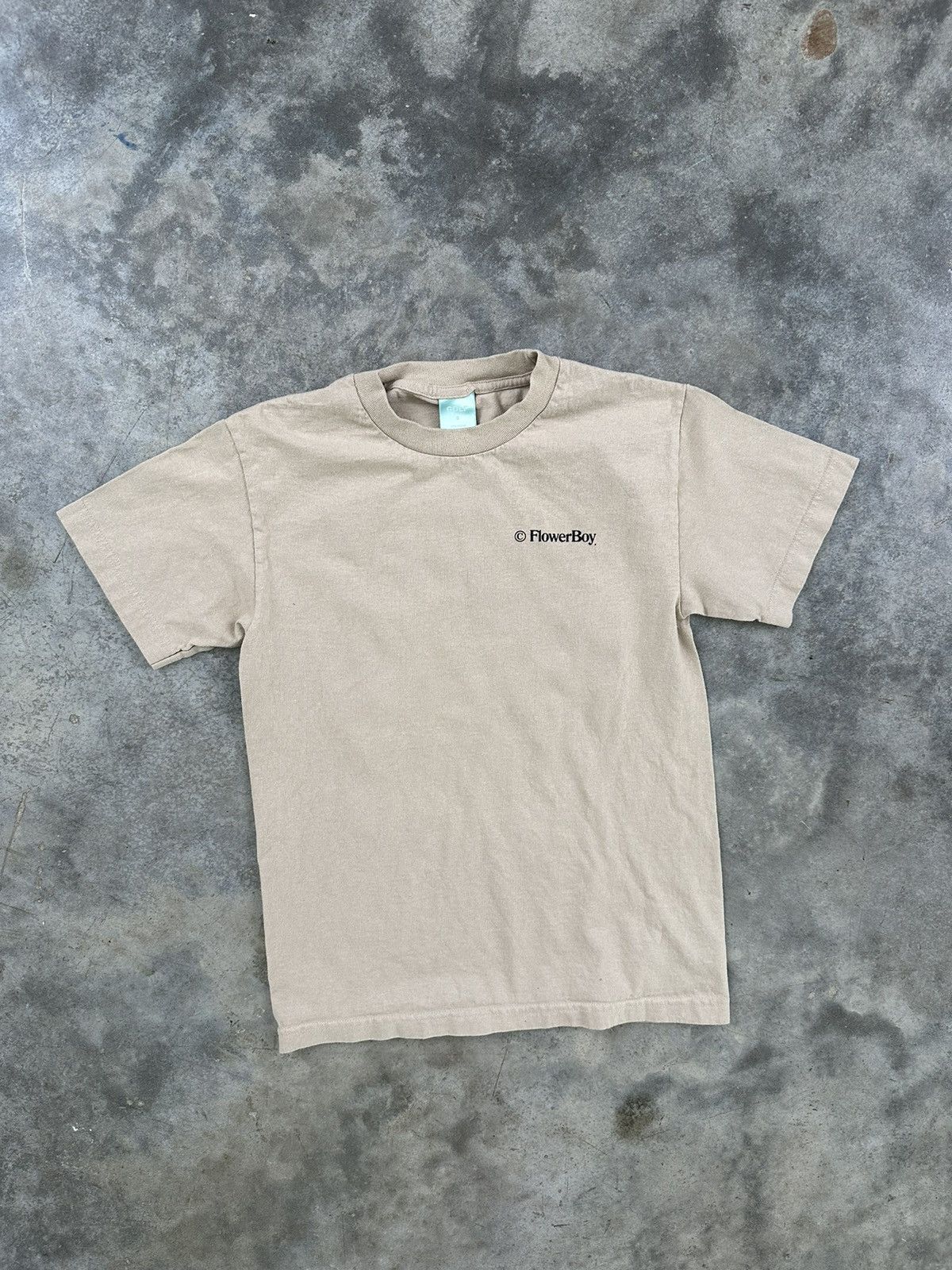 Golf Wang Golf Wang "Save The Bees" Beige / Sand Logo Tee Sz. Small Size US S / EU 44-46 / 1 - 3 Thumbnail