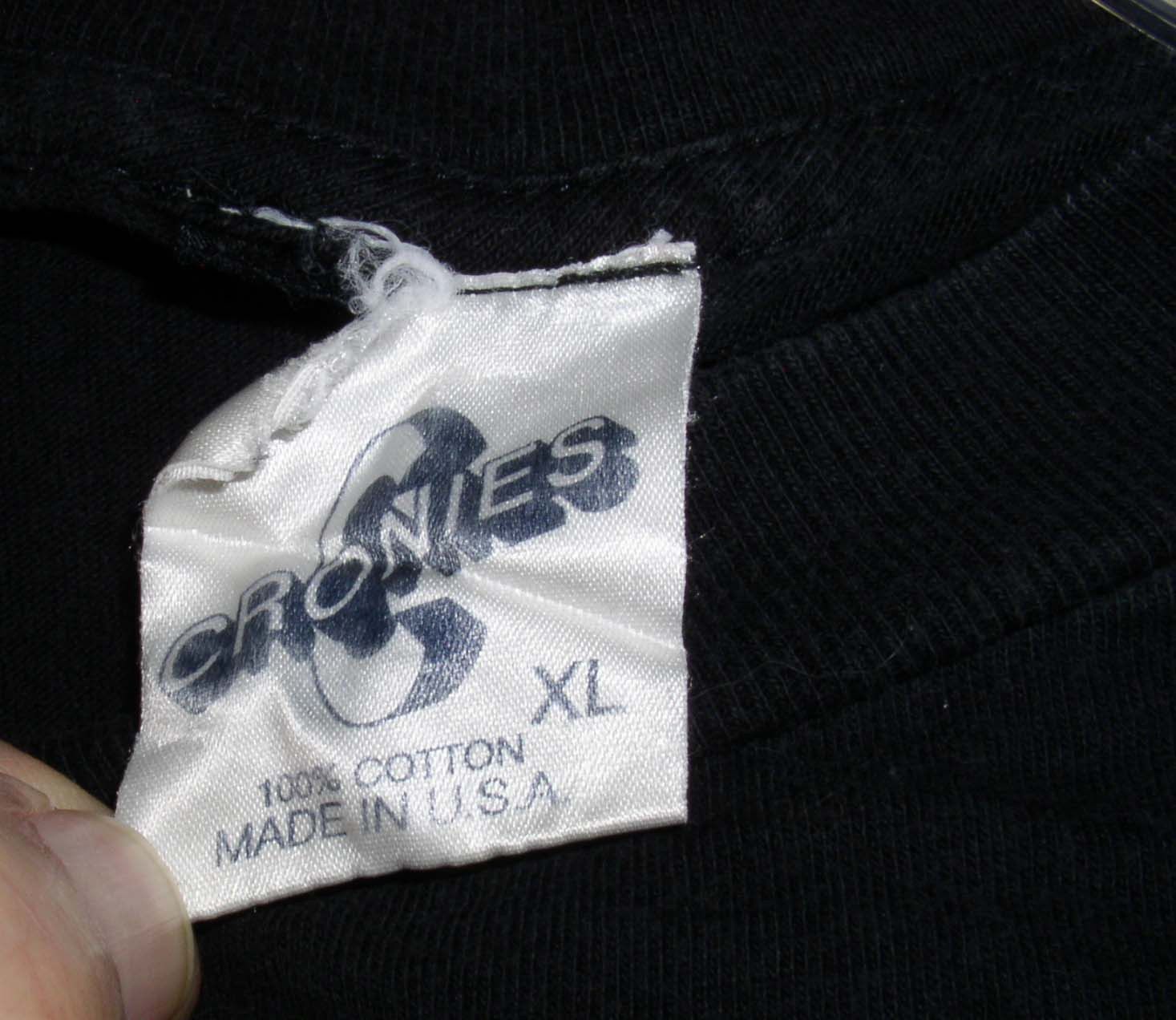 Vintage JANET JACKSON CONCERT SHIRT 1997 JUGGERNAUT CRONIES TAG Size US XL / EU 56 / 4 - 4 Thumbnail