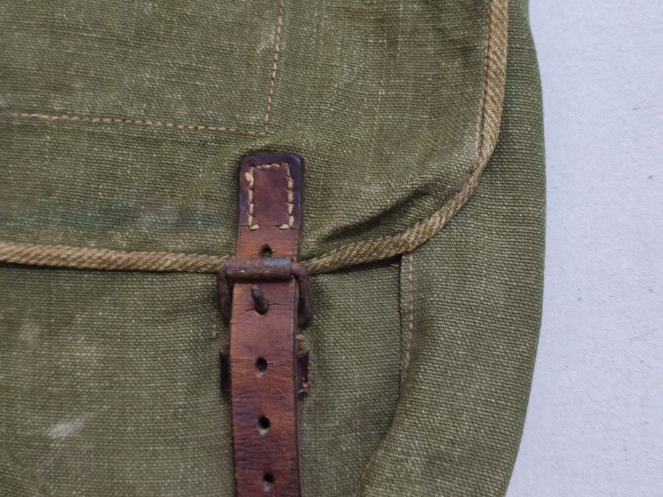 Vintage Ultra Rare True Vintage 1940s WW2 French Army Messenger Bag Grailed