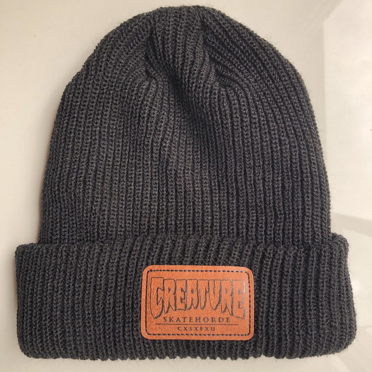 Creature Skateboards Creature Skateboard Beanie BLACK Size ONE SIZE - 2 Thumbnail