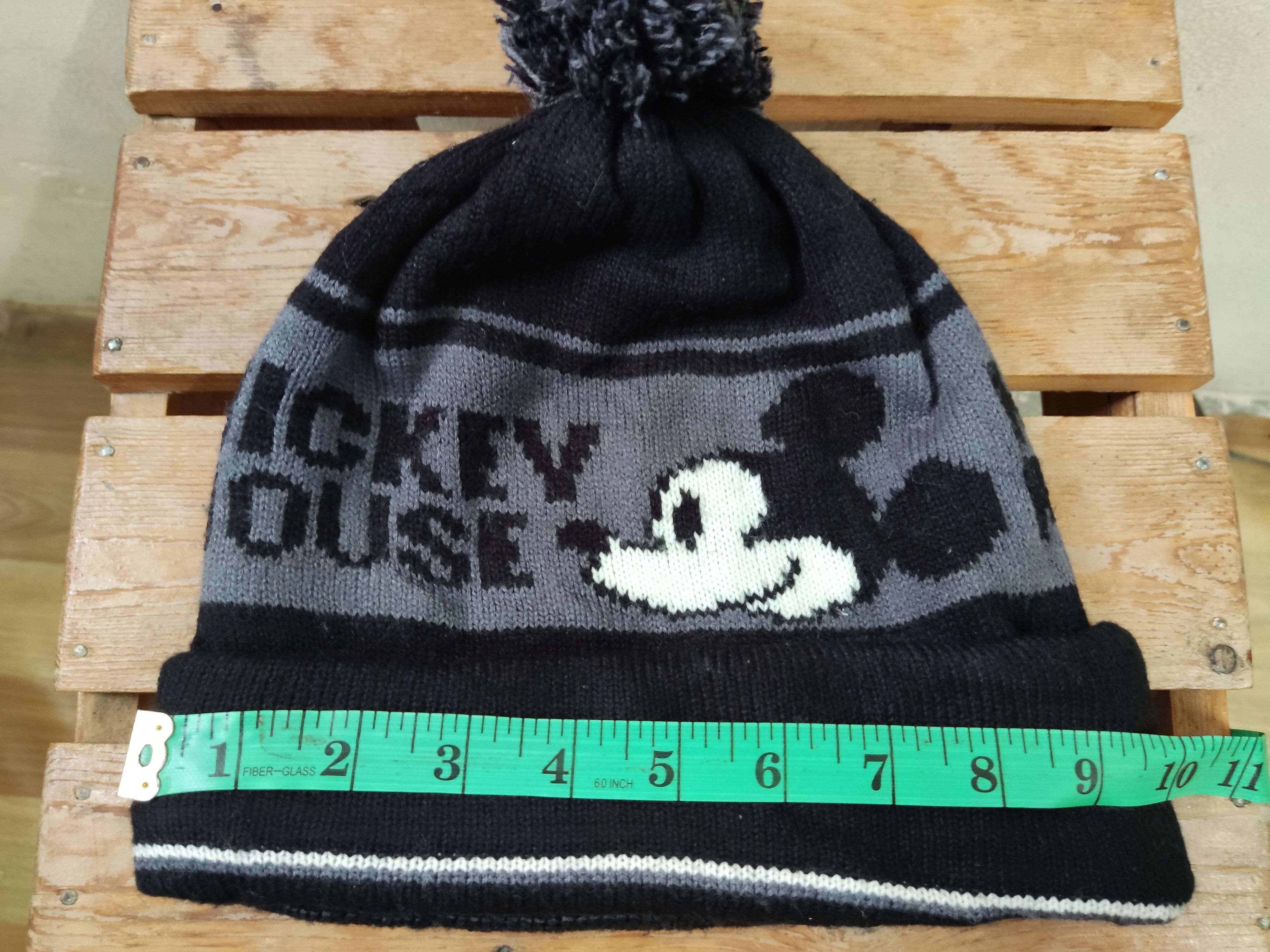 Disney Disney Mickey Mouse Pom Beanie Hat Disneyland Size ONE SIZE - 9 Thumbnail