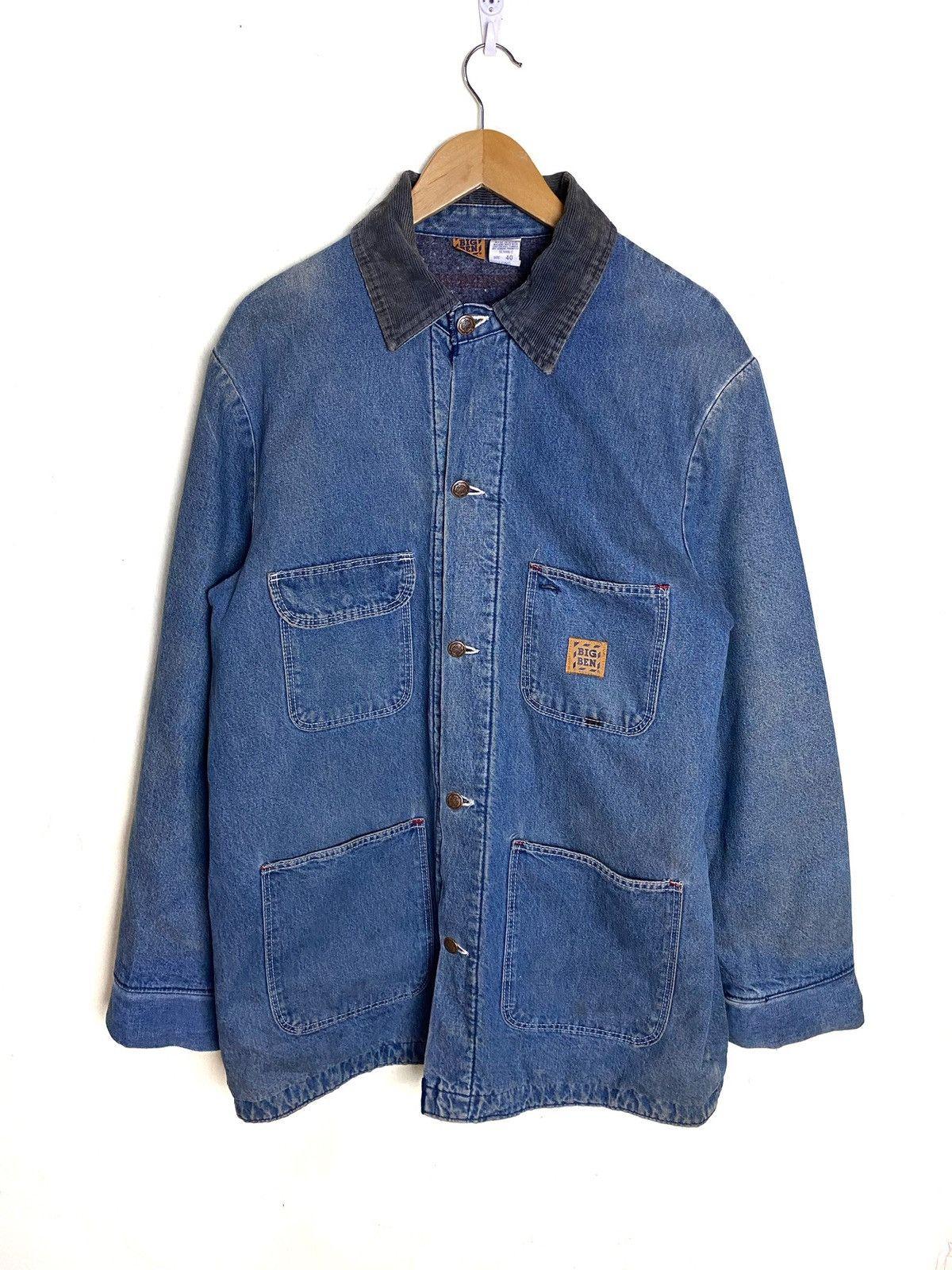 True Vintage Big Ben Denim Blanket Lined Jacket