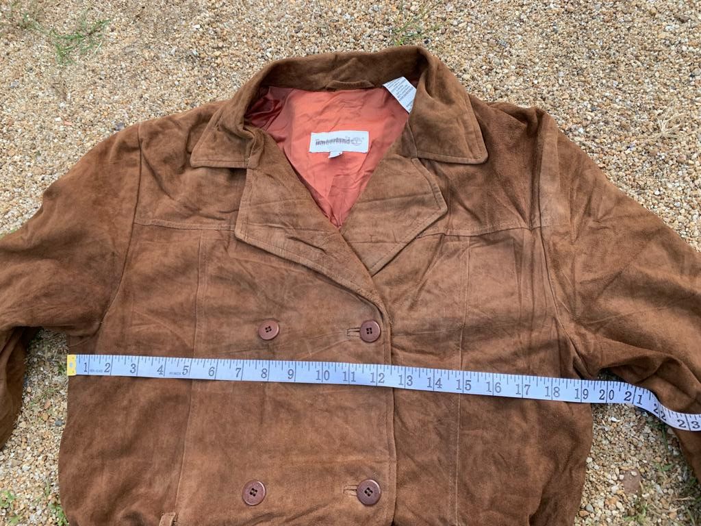 Timberland 🔥Best Offer🔥Timberland Leather Jacket (long) Size M / US 6-8 / IT 42-44 - 11 Thumbnail