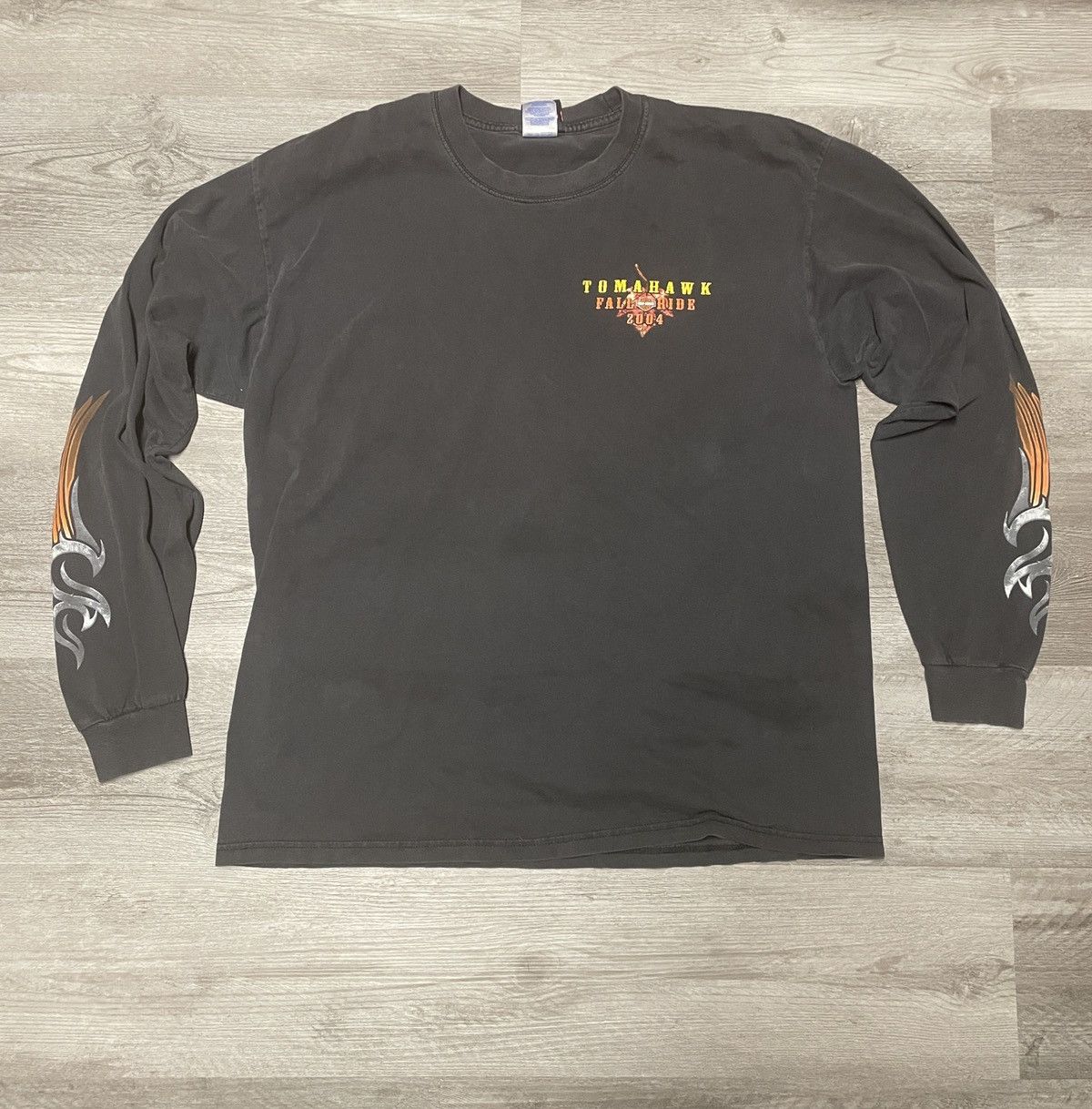 Harley Davidson Fall Ride Black Long Sleeve