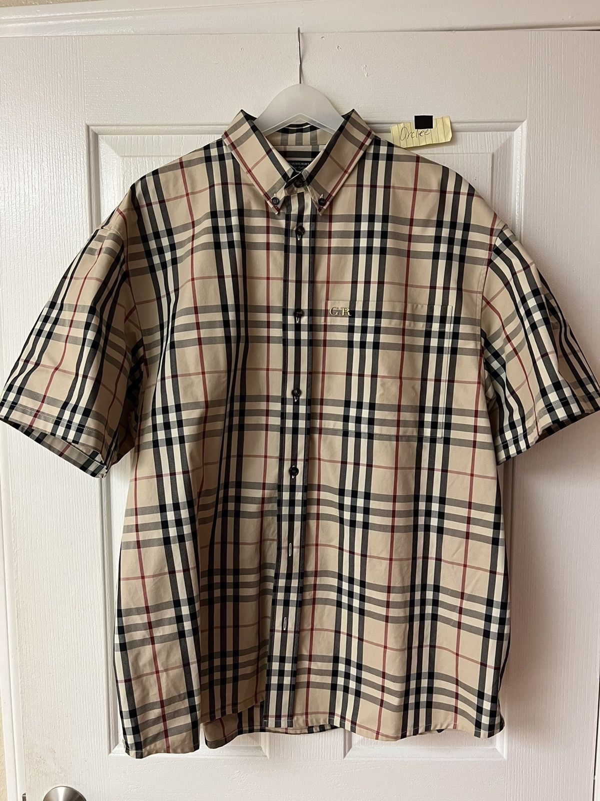 Burberry x gosha rubchinskiy t shirt hotsell