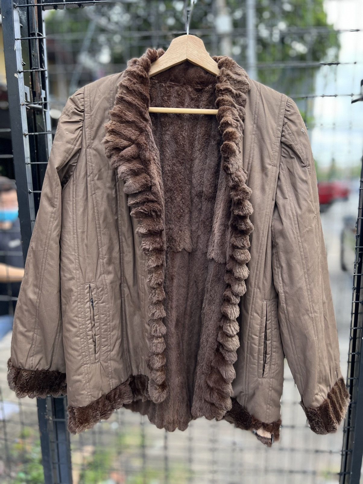 Vintage Yves Saint Laurent vintage fur coat Size XS / US 0-2 / IT 36-38 - 1 Thumbnail
