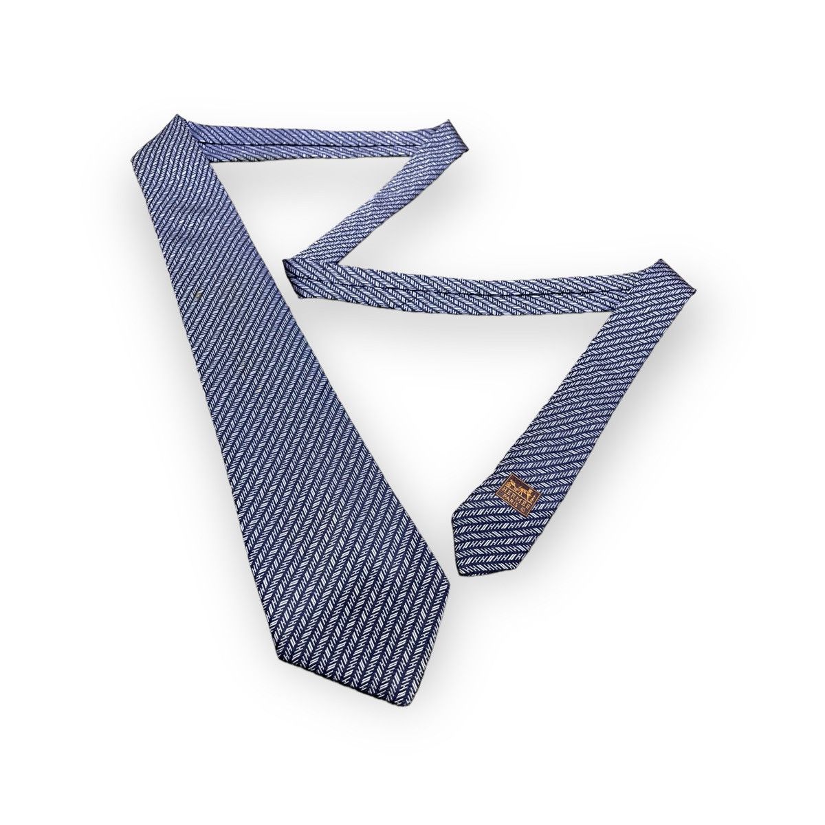 Hermes Hermes Silk Tie 758757T Size ONE SIZE - 1 Thumbnail