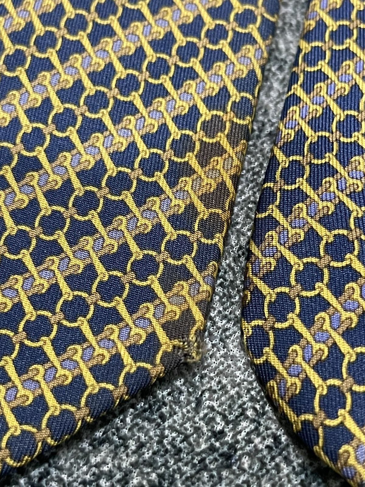 Hermes Hermes Silk Tie 7200 UA Size ONE SIZE - 4 Thumbnail