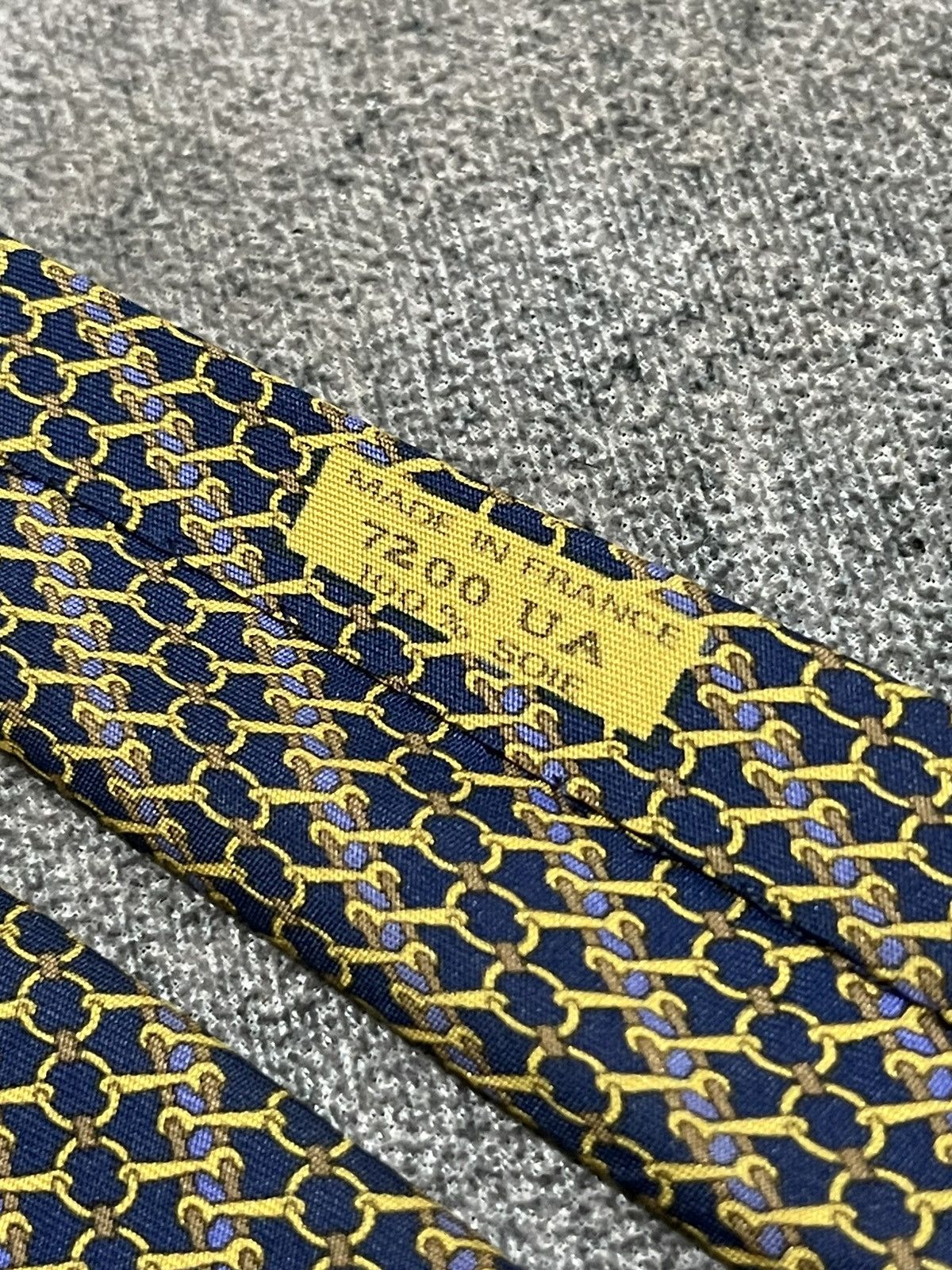 Hermes Hermes Silk Tie 7200 UA Size ONE SIZE - 8 Thumbnail