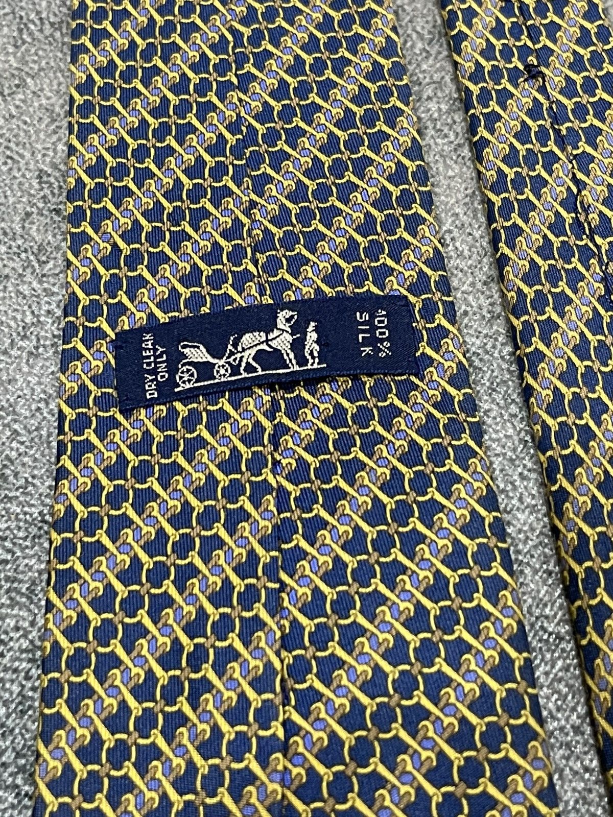 Hermes Hermes Silk Tie 7200 UA Size ONE SIZE - 7 Thumbnail