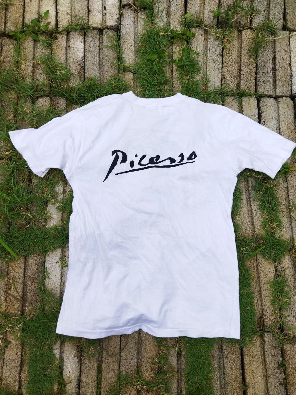 Vintage Vintage Picasso Art Tshirt - Size M Size US M / EU 48-50 / 2 - 8 Thumbnail