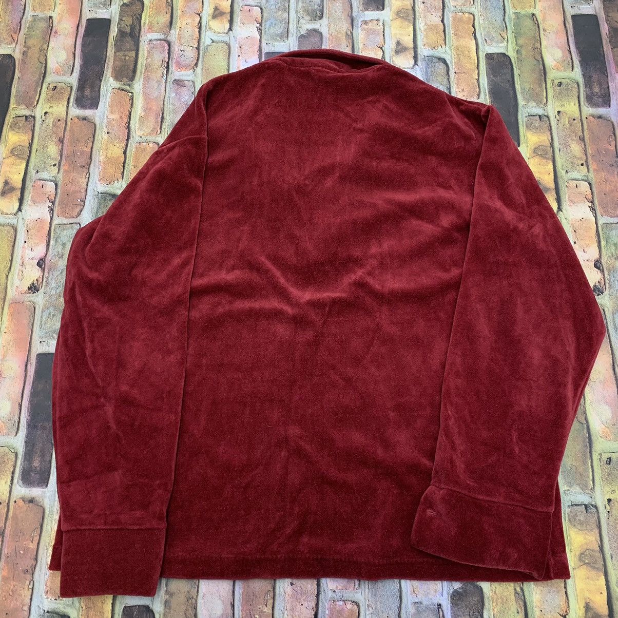 Sears × Vintage Vintage velour sweatshirt Size US XL / EU 56 / 4 - 2 Thumbnail