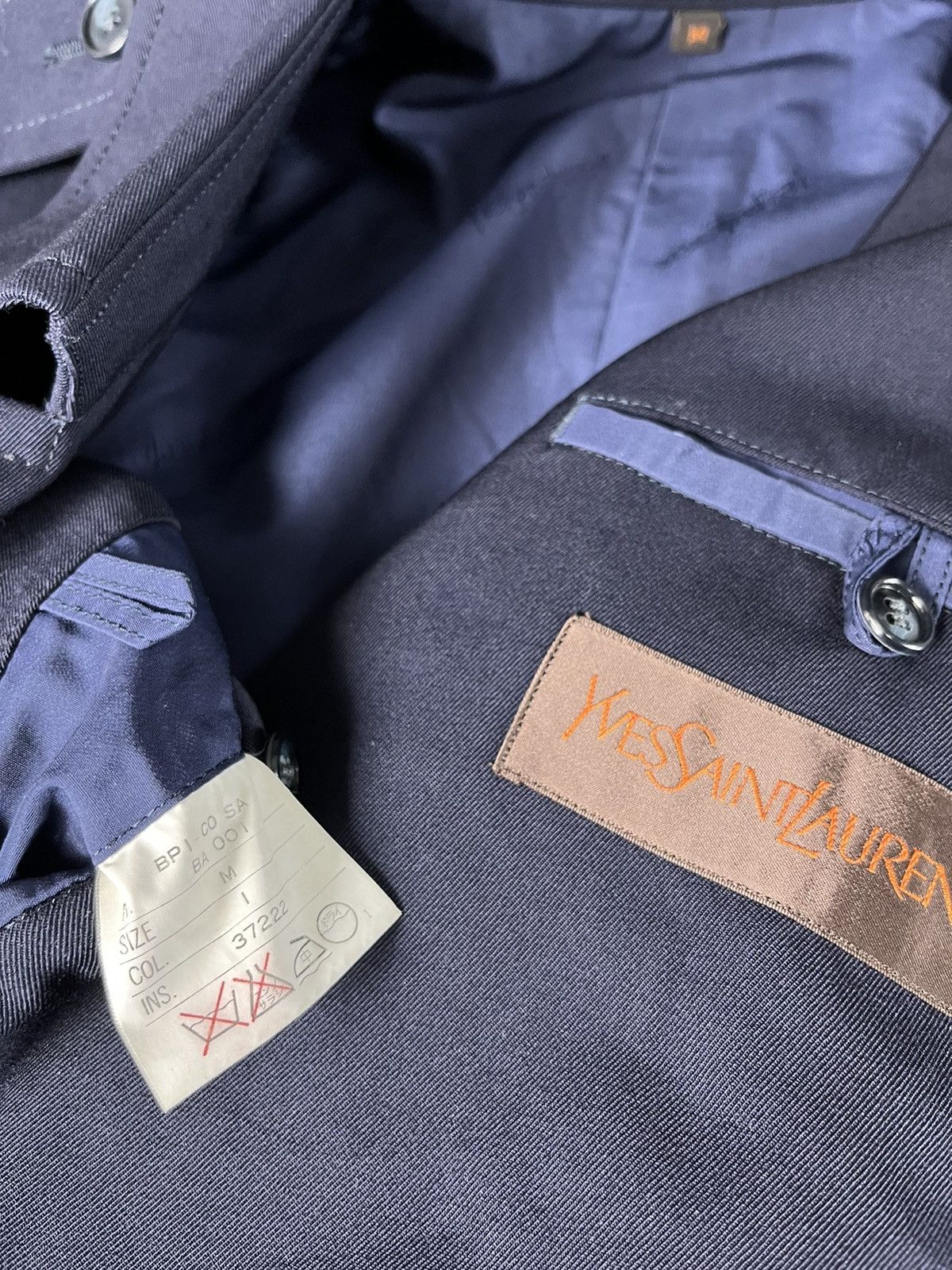 Vintage × Yves Saint Laurent Vintage YSL Yves Saint Laurent Trench Coat Size US M / EU 48-50 / 2 - 8 Thumbnail