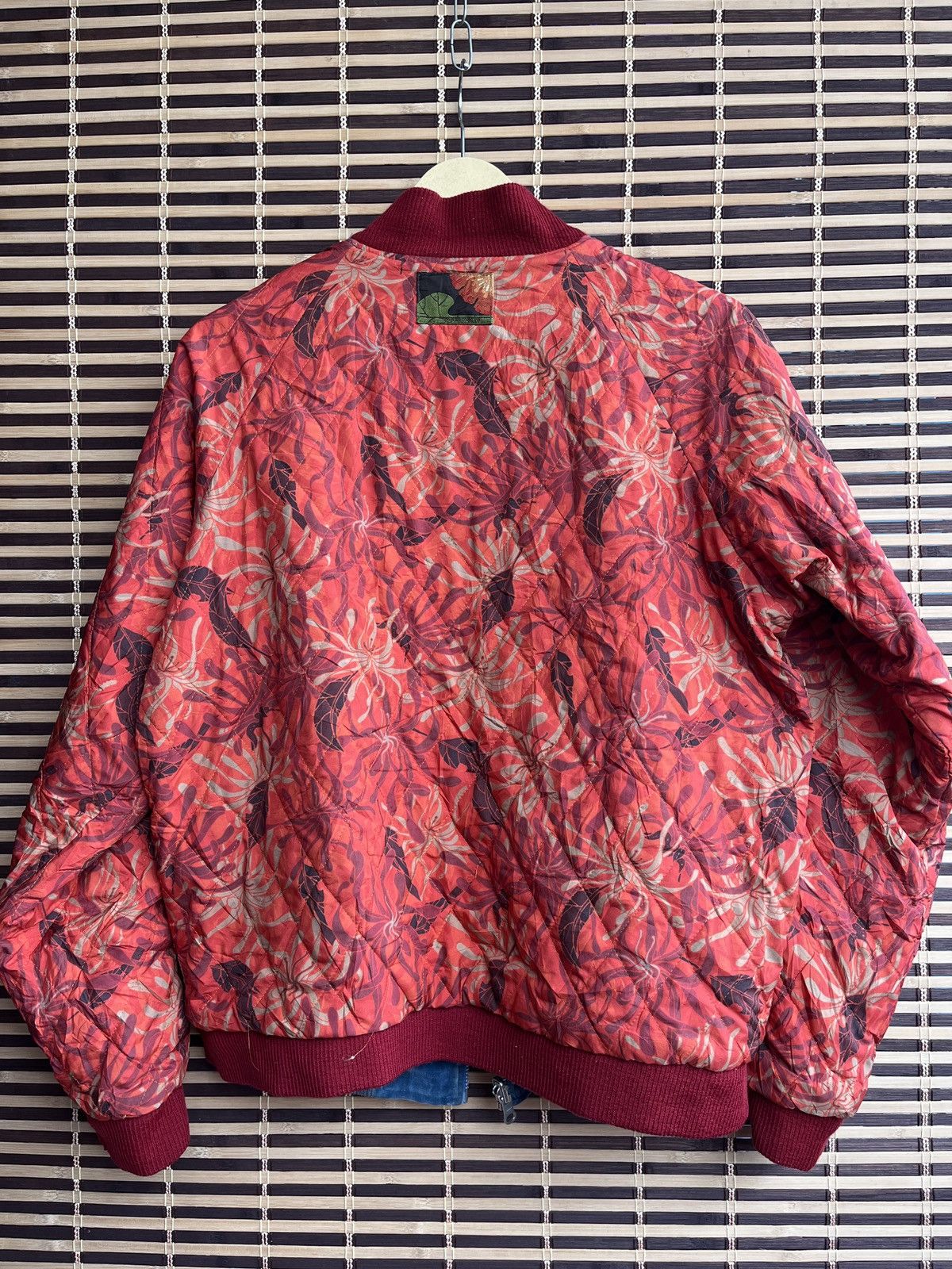 Vintage Reversible Velvet Sukajan Samurai Ghost Embroidered Size US L / EU 52-54 / 3 - 3 Thumbnail