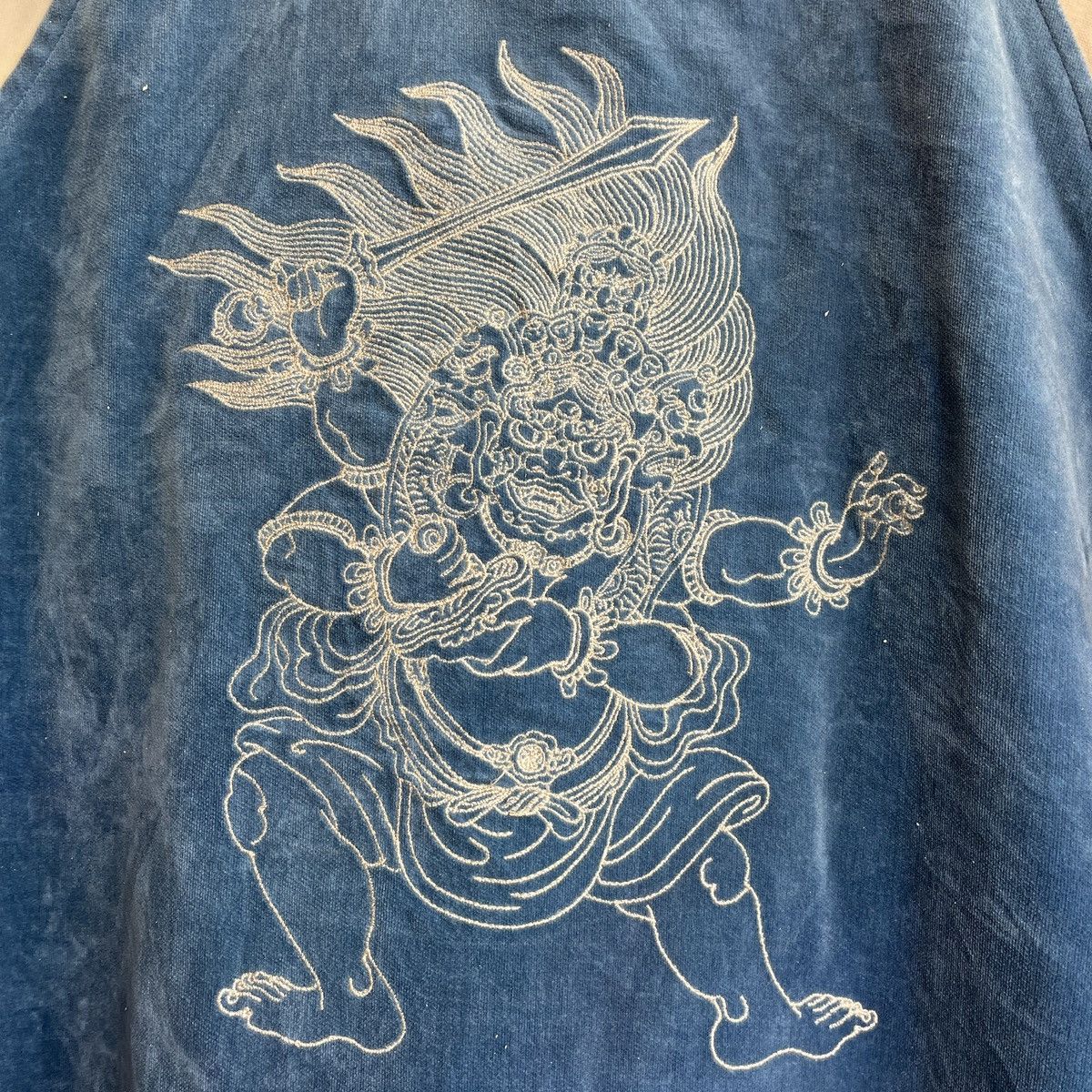 Vintage Reversible Velvet Sukajan Samurai Ghost Embroidered Size US L / EU 52-54 / 3 - 14 Thumbnail