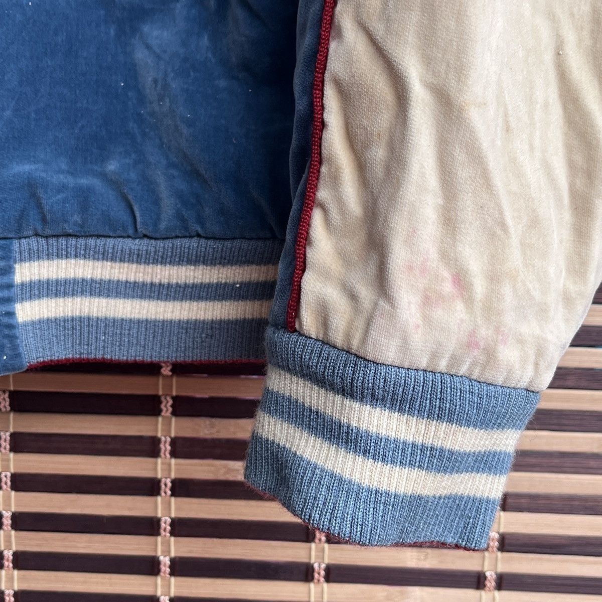 Vintage Reversible Velvet Sukajan Samurai Ghost Embroidered Size US L / EU 52-54 / 3 - 9 Thumbnail
