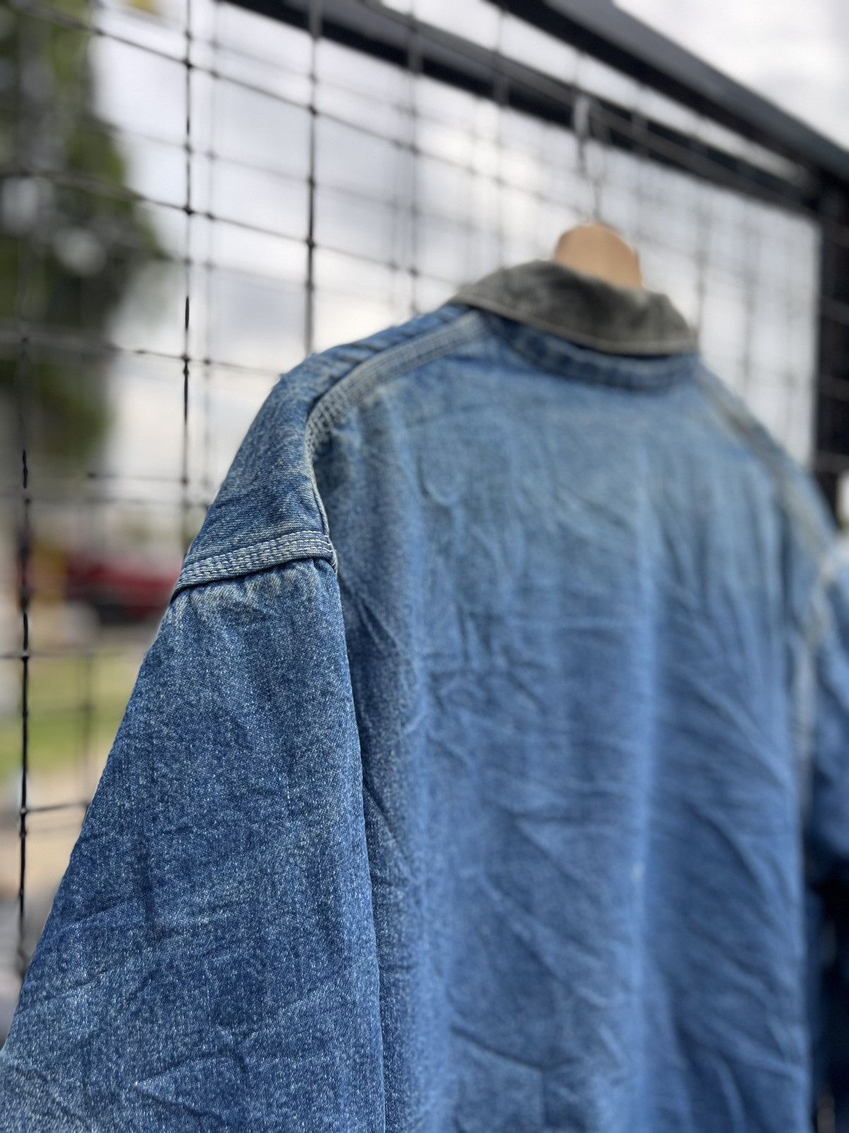 Oshkosh Vintage Oshkosh b'gosh denim jacket single breasted Size US XL / EU 56 / 4 - 5 Thumbnail
