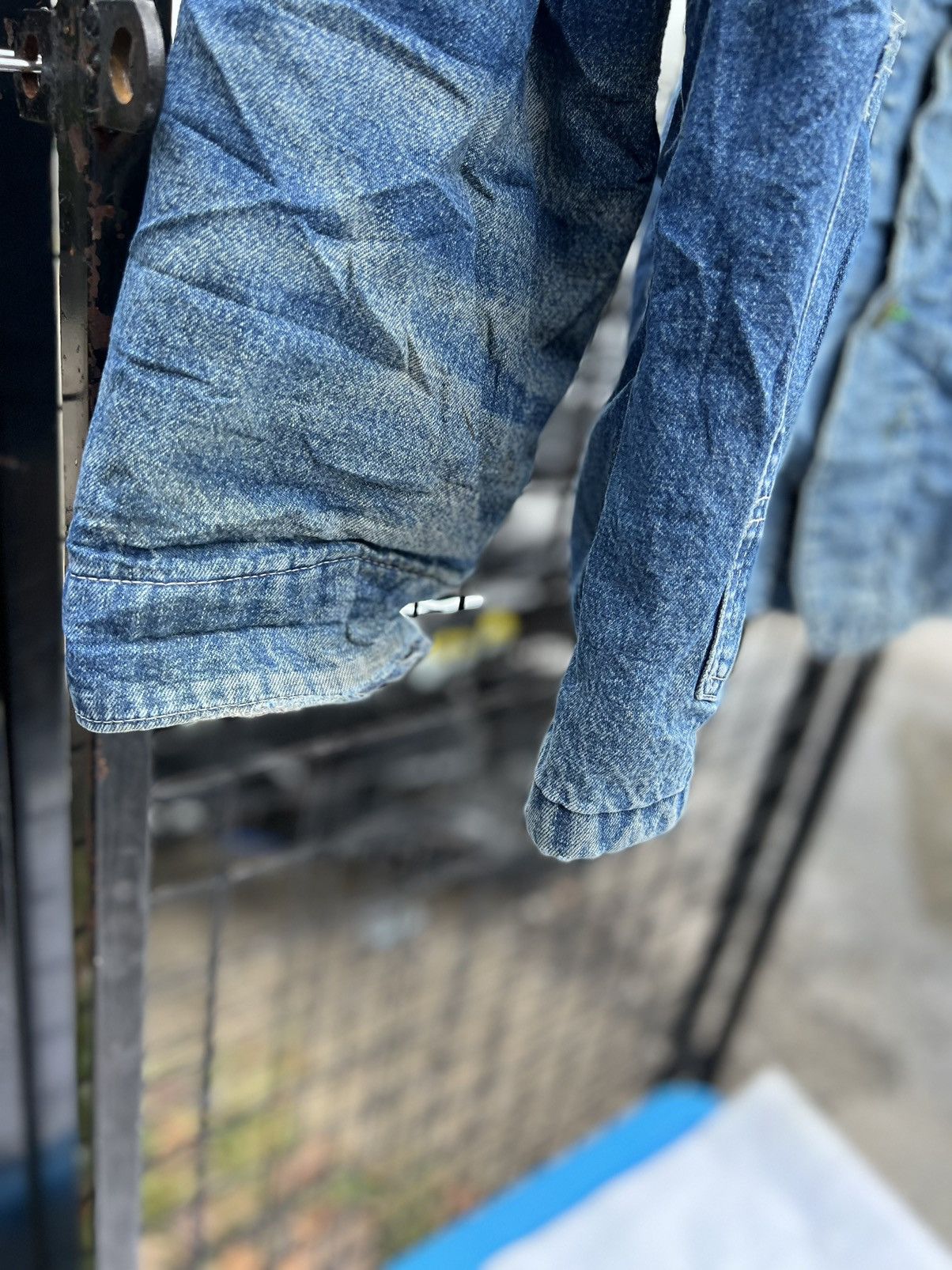 Oshkosh Vintage Oshkosh b'gosh denim jacket single breasted Size US XL / EU 56 / 4 - 9 Thumbnail