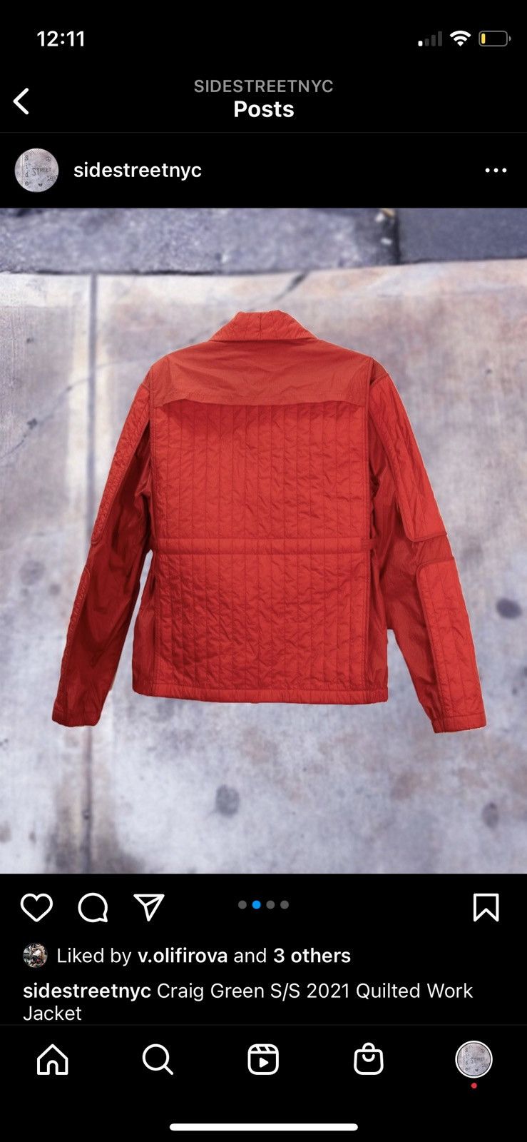 Craig Green Quilted jacket S/S 21 Size US M / EU 48-50 / 2 - 2 Thumbnail