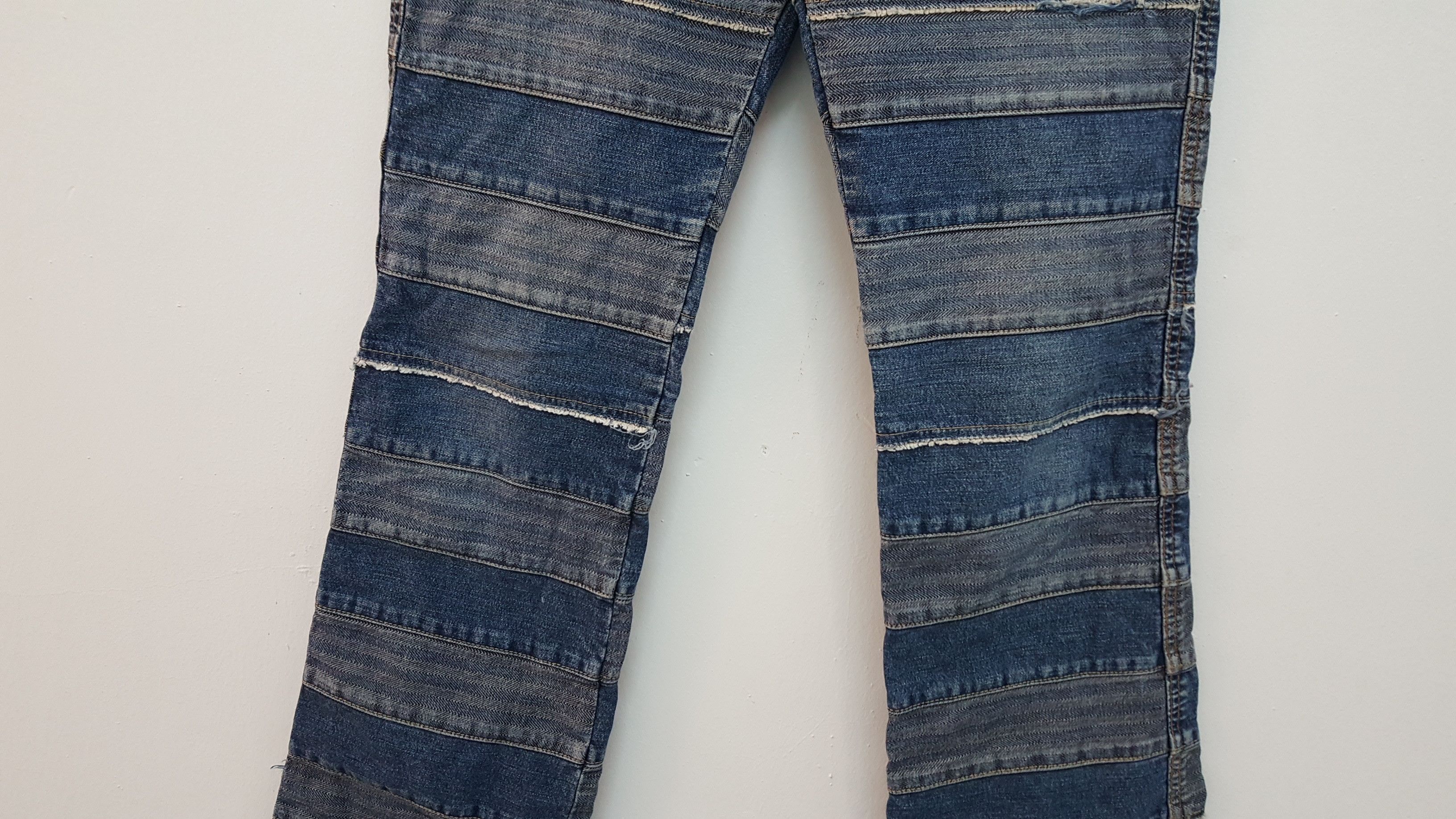Hysteric Glamour GRAIL 🔥 HG KINKY JEANS ICONIC HAGI PATCHWORK JEANS Size US 30 / EU 46 - 5 Thumbnail