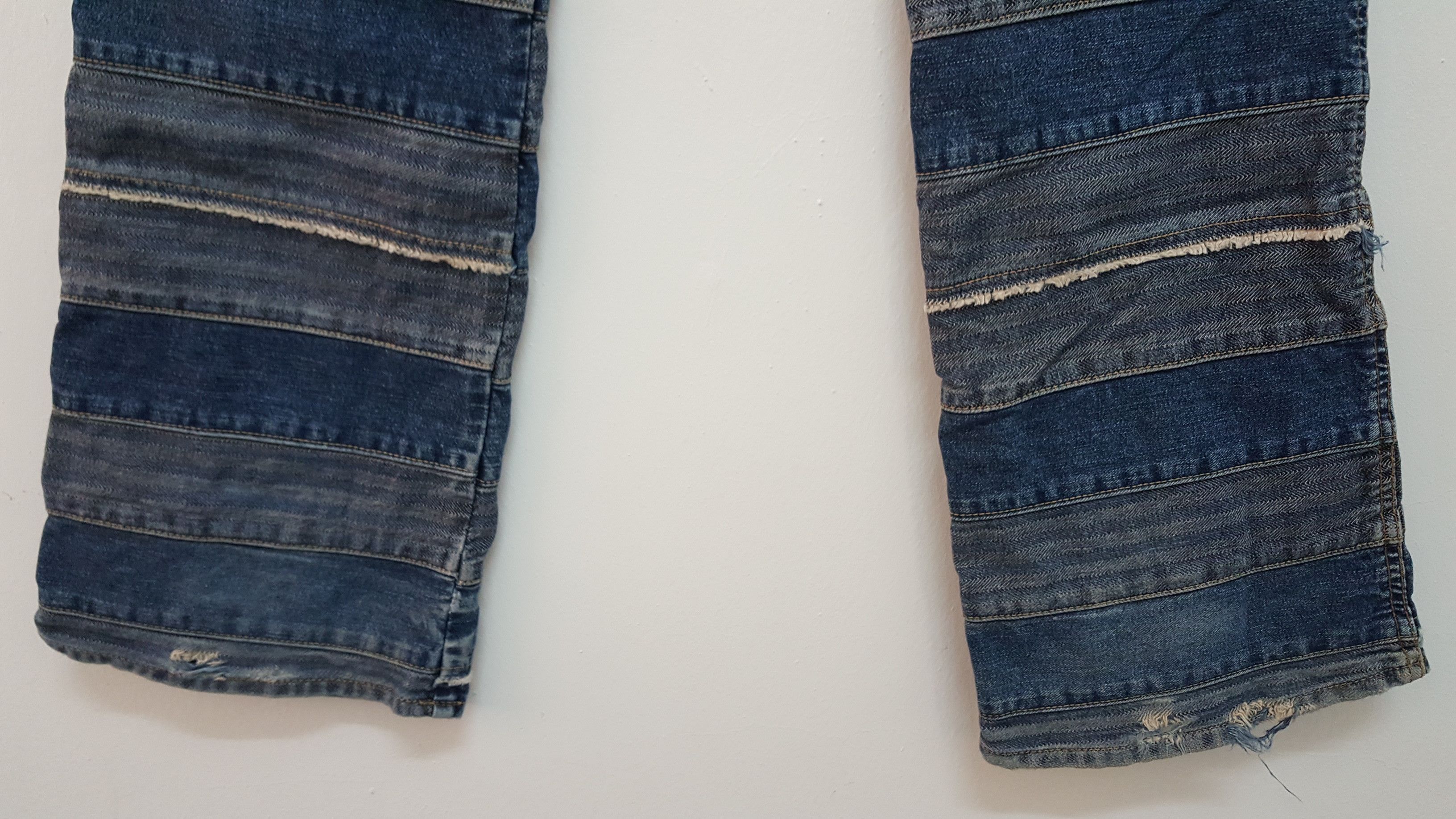 Hysteric Glamour GRAIL 🔥 HG KINKY JEANS ICONIC HAGI PATCHWORK JEANS Size US 30 / EU 46 - 10 Thumbnail