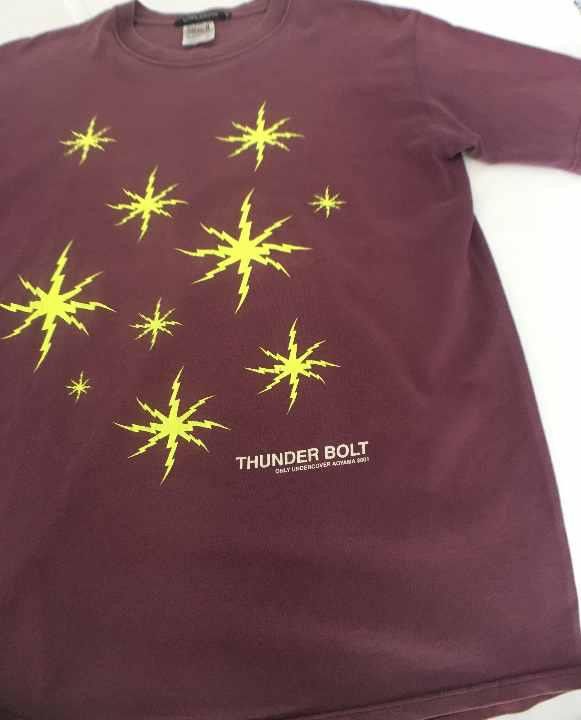 Undercover Thunderbolts T-shirt Limited edition Size US M / EU 48-50 / 2 - 2 Thumbnail