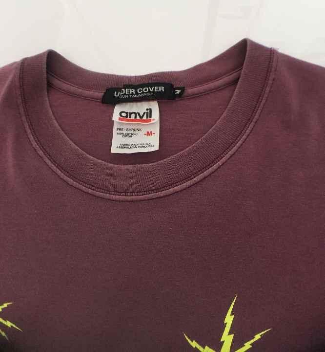 Undercover Thunderbolts T-shirt Limited edition Size US M / EU 48-50 / 2 - 3 Thumbnail