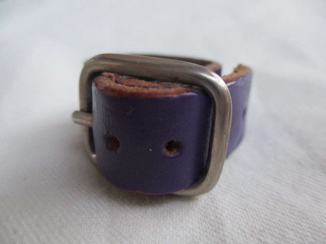 Maison Margiela Maison Martin Margiela 1998 Leather Belt Autumn/Winter Size ONE SIZE - 2 Thumbnail