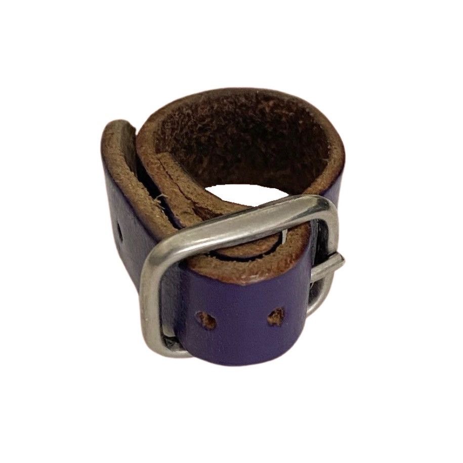 maison margiela leather belt