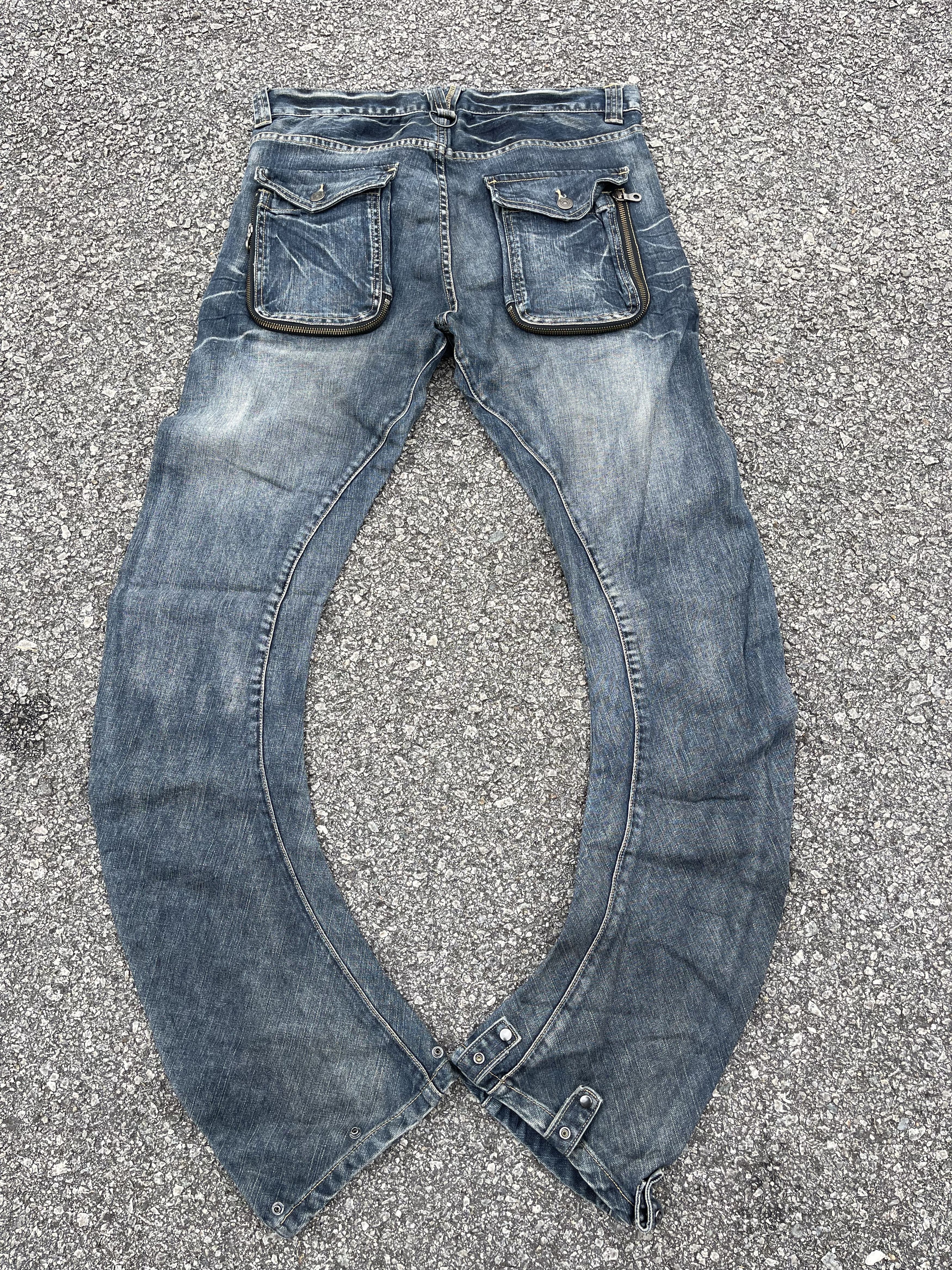 Beauty Beast × Japanese Brand × PPFM Ppfm Long Curve Leg Bondage Harajuku Style kendrick lamar Size US 34 / EU 50 - 11 Thumbnail