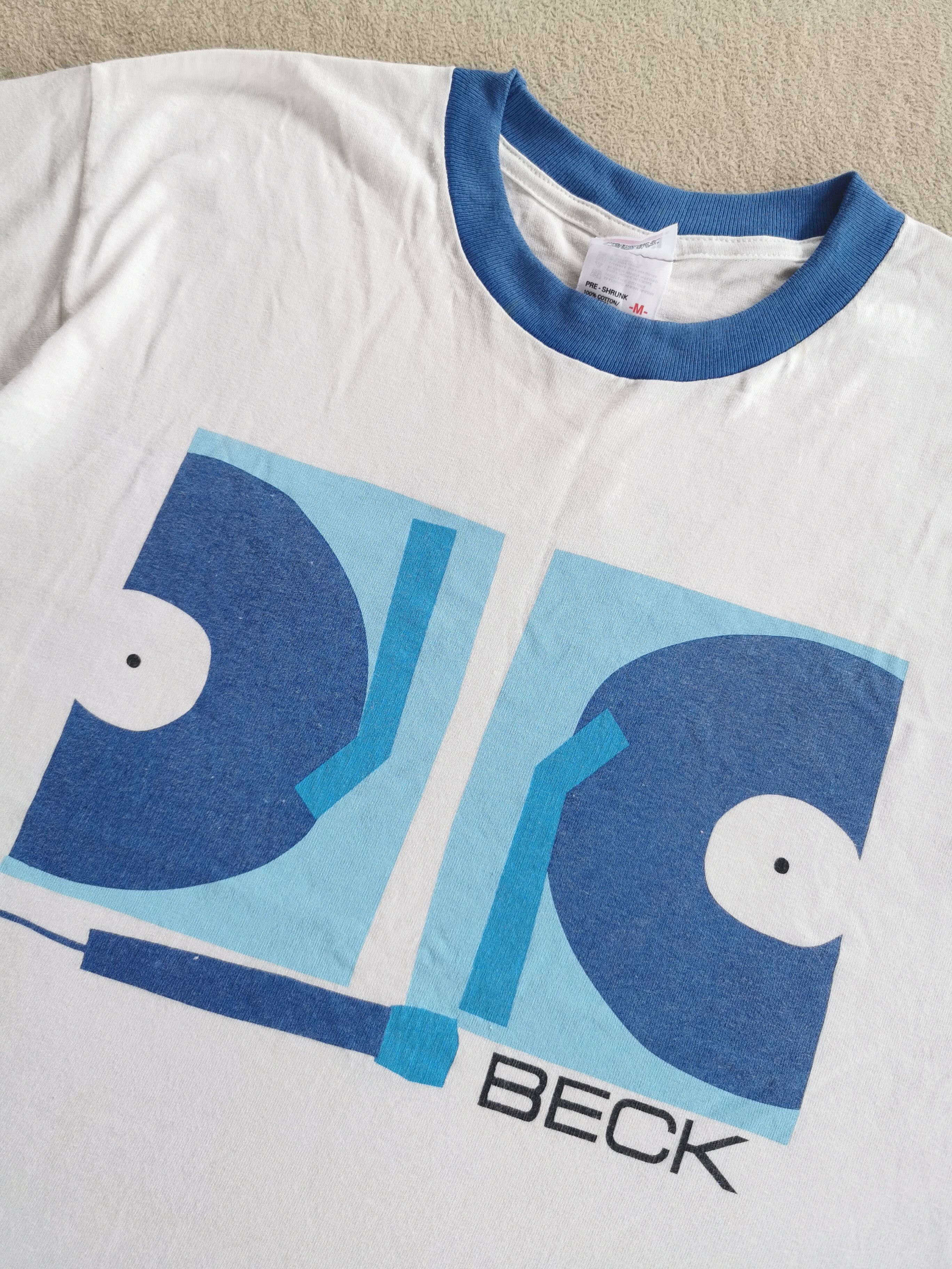 Vintage 90s Vintage Beck Band Tee | Grailed