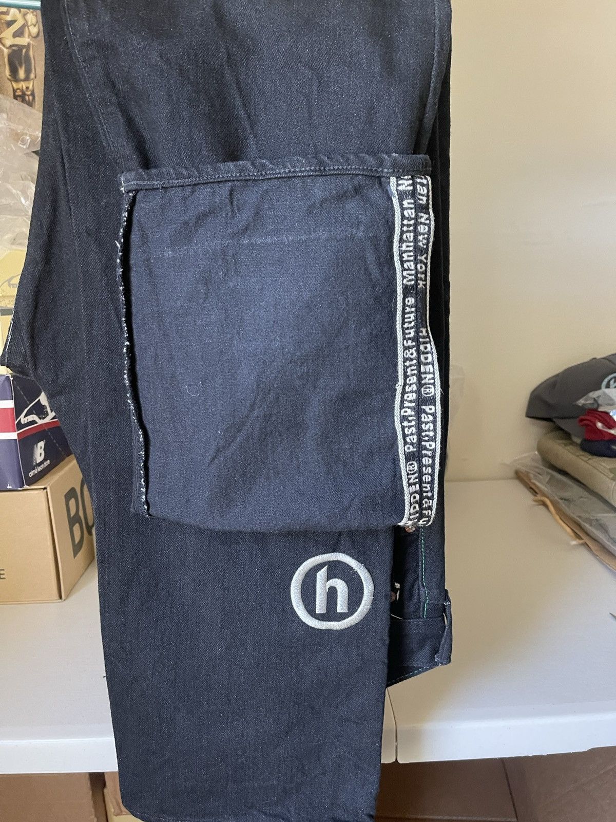 HIDDEN Hidden NY Black Japanese Denim Size US 34 / EU 50 - 7 Thumbnail