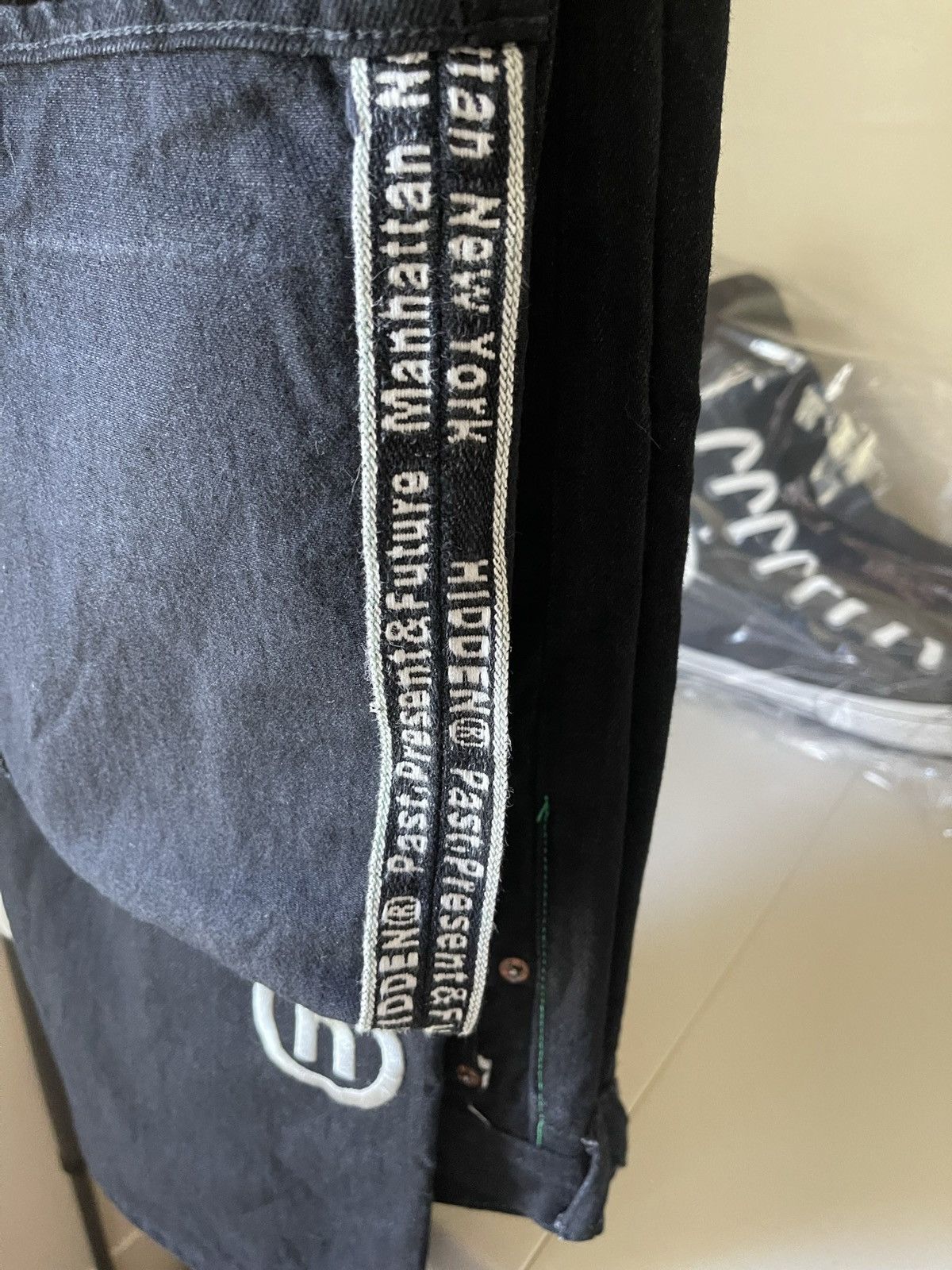 HIDDEN Hidden NY Black Japanese Denim Size US 34 / EU 50 - 4 Thumbnail